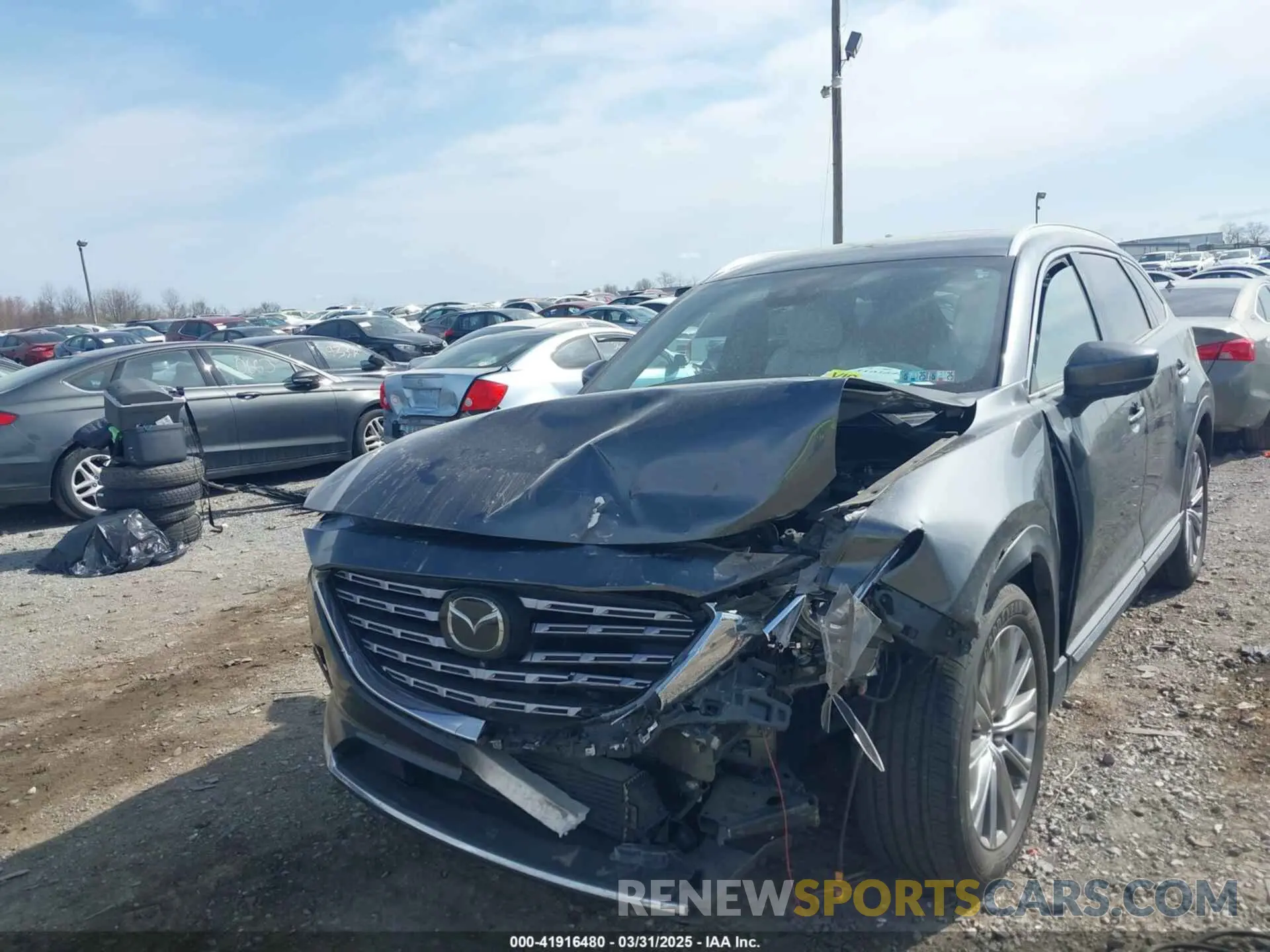 6 Photograph of a damaged car JM3TCBEY5M0523199 MAZDA CX-9 2021