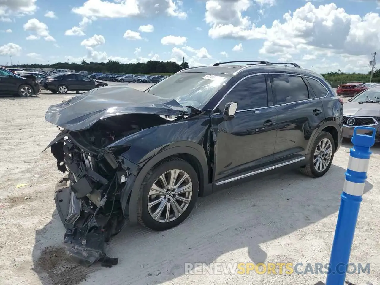1 Photograph of a damaged car JM3TCBEY5M0535353 MAZDA CX-9 2021