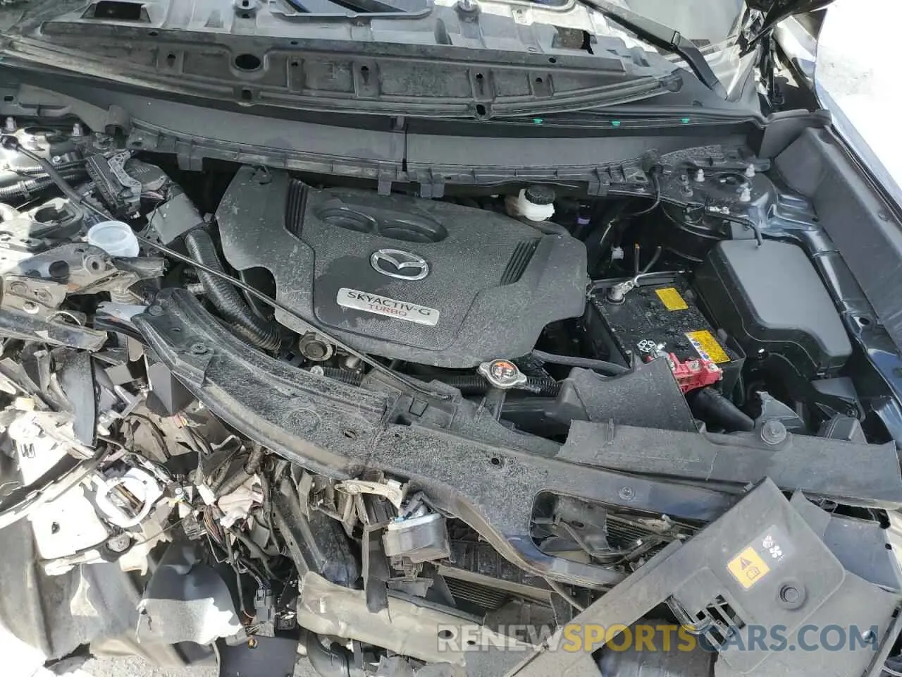 14 Photograph of a damaged car JM3TCBEY5M0535353 MAZDA CX-9 2021