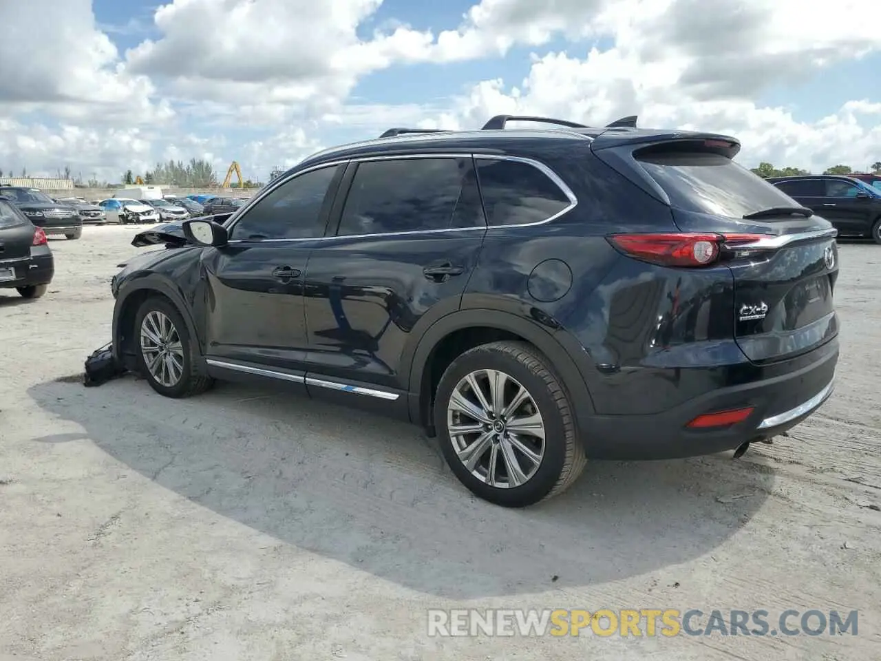 2 Photograph of a damaged car JM3TCBEY5M0535353 MAZDA CX-9 2021