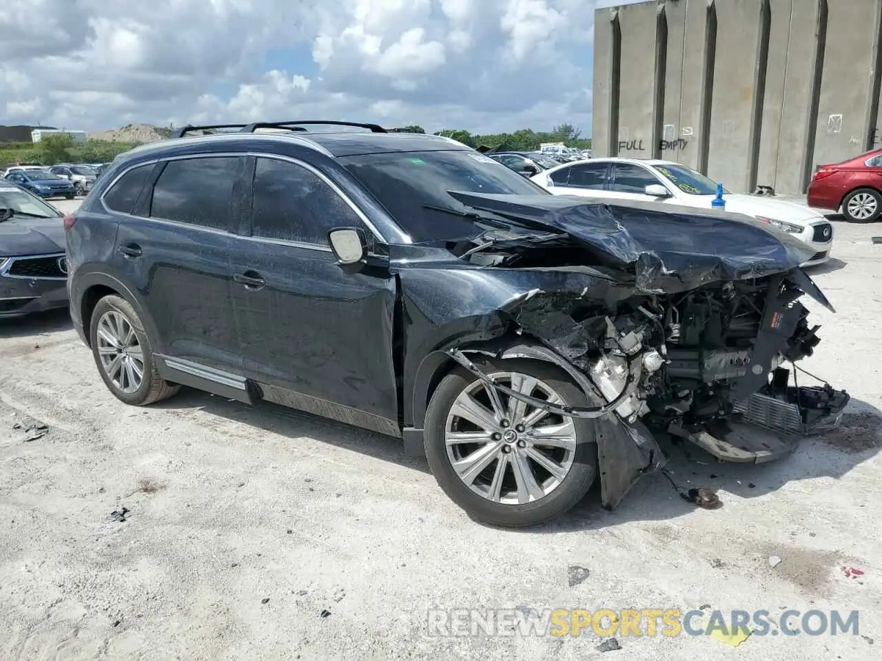 4 Photograph of a damaged car JM3TCBEY5M0535353 MAZDA CX-9 2021