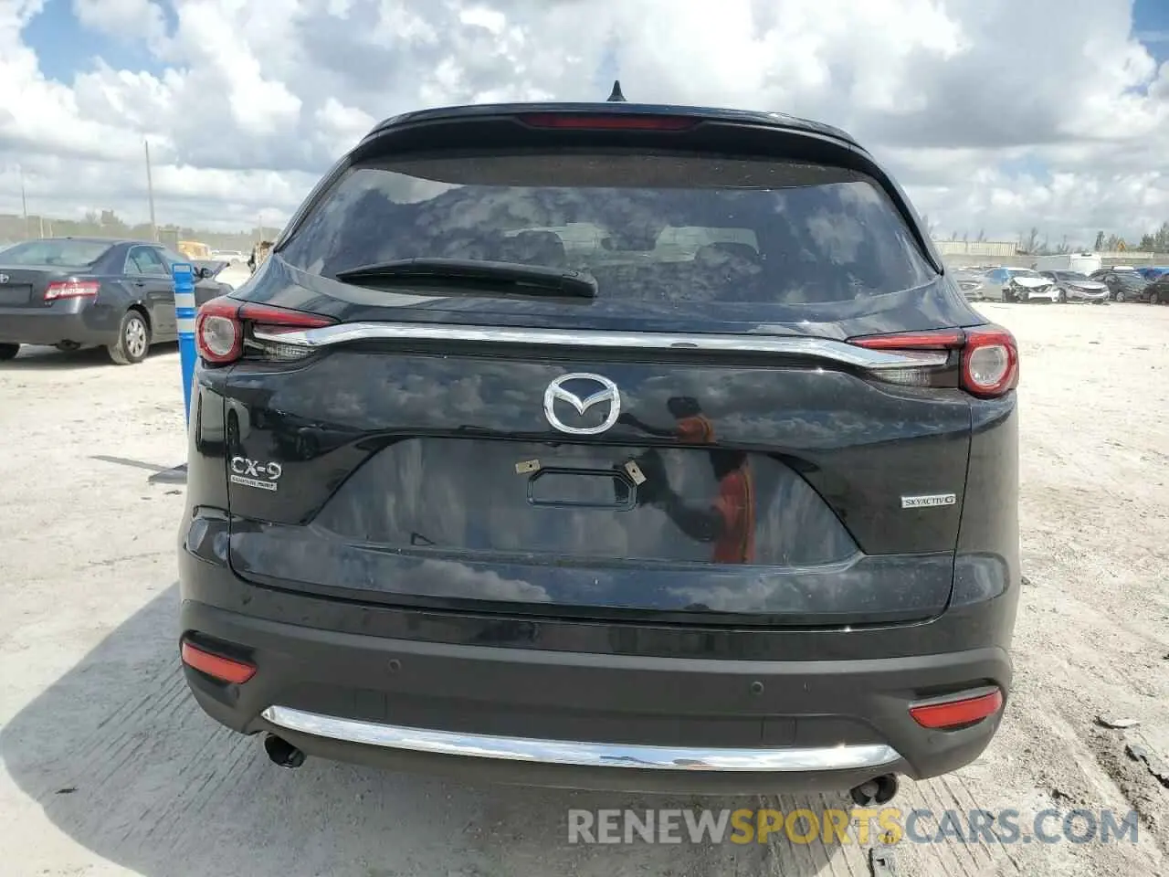 6 Photograph of a damaged car JM3TCBEY5M0535353 MAZDA CX-9 2021