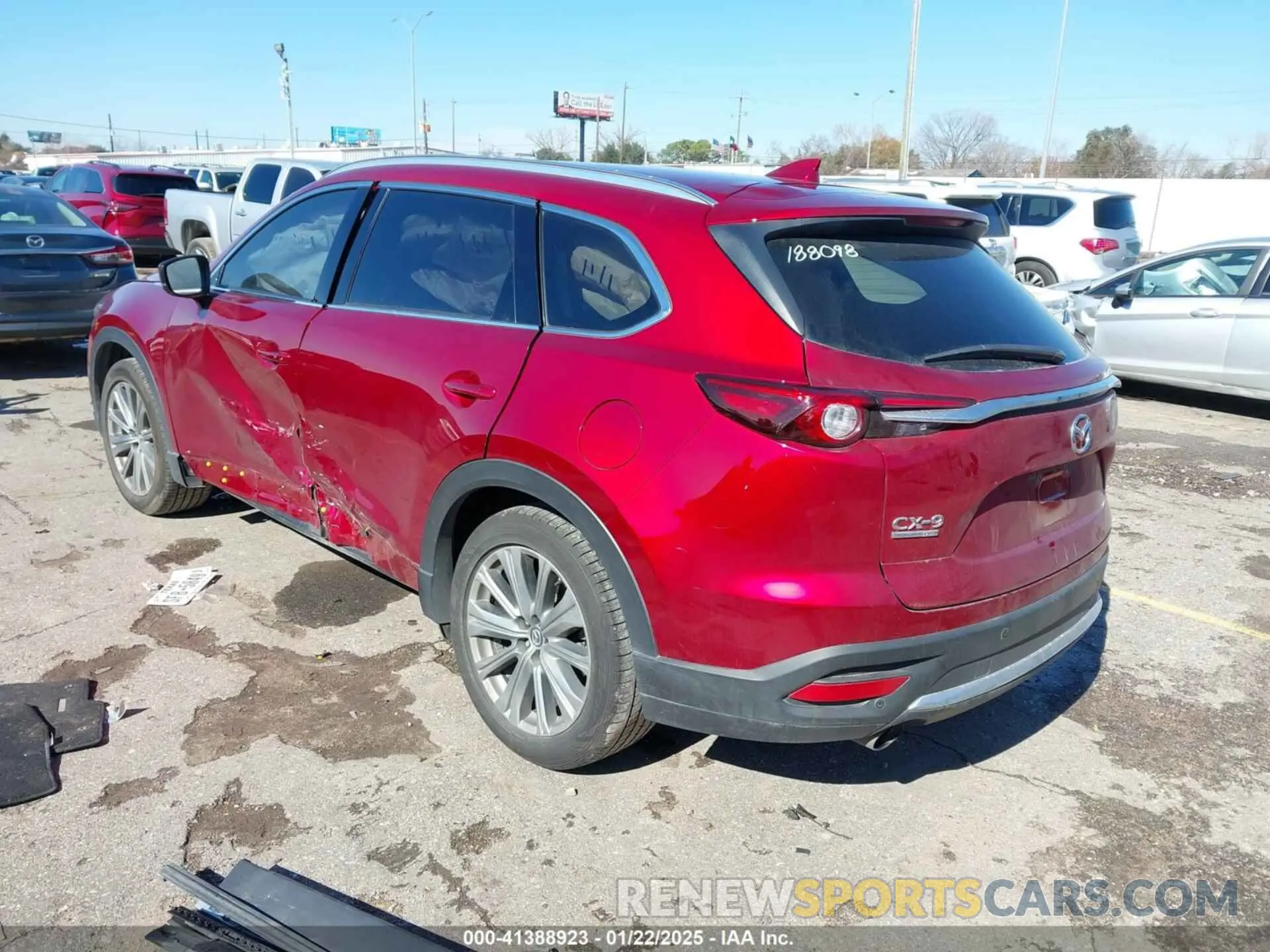 3 Photograph of a damaged car JM3TCBEY7M0529957 MAZDA CX-9 2021