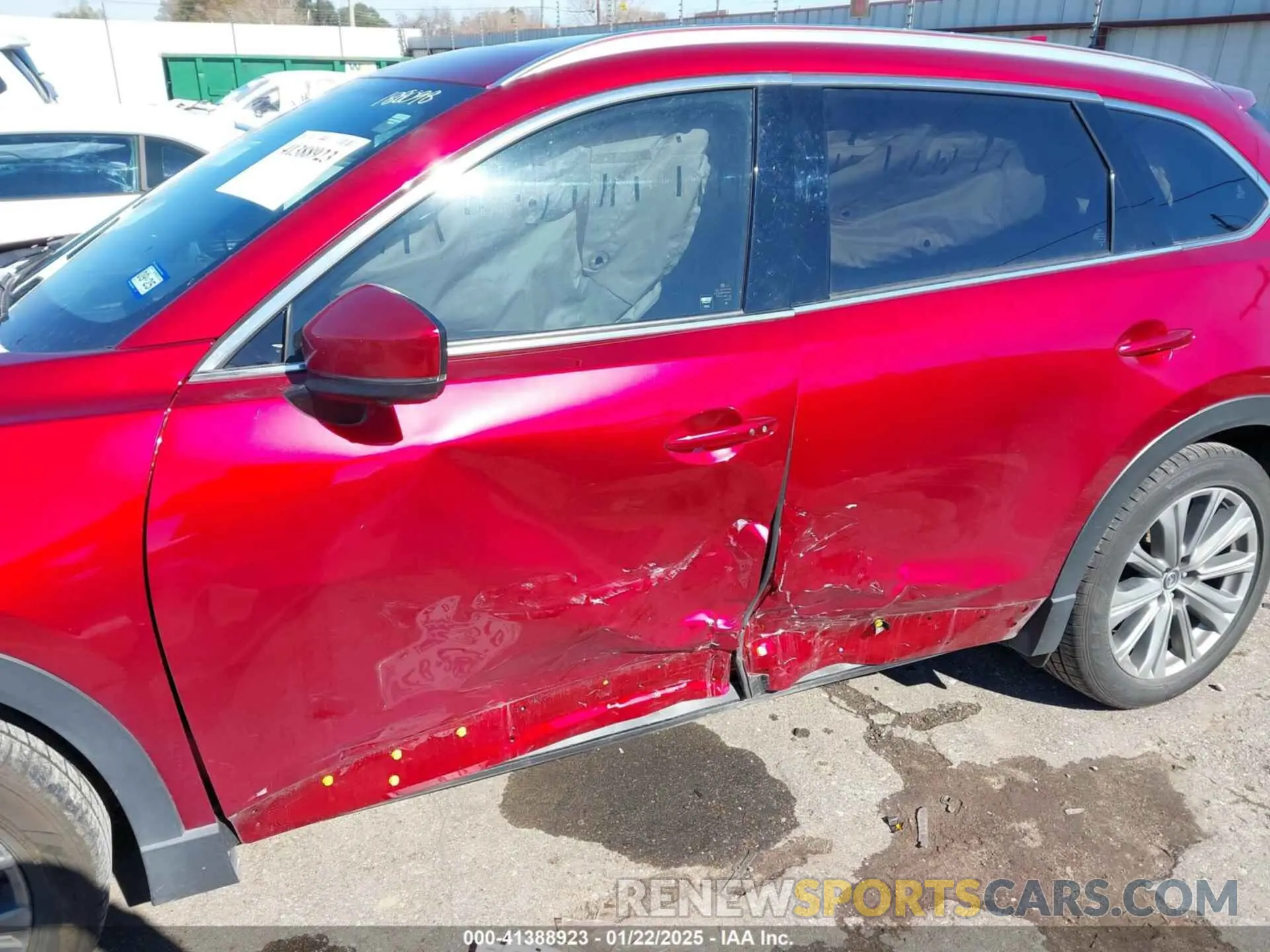6 Photograph of a damaged car JM3TCBEY7M0529957 MAZDA CX-9 2021