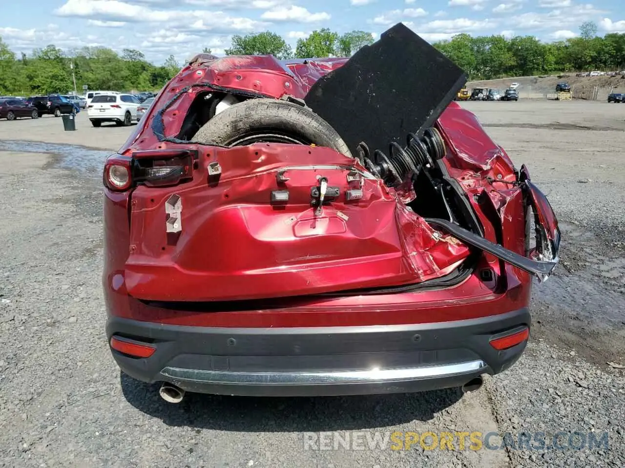 6 Photograph of a damaged car JM3TCBEY9M0541995 MAZDA CX-9 2021