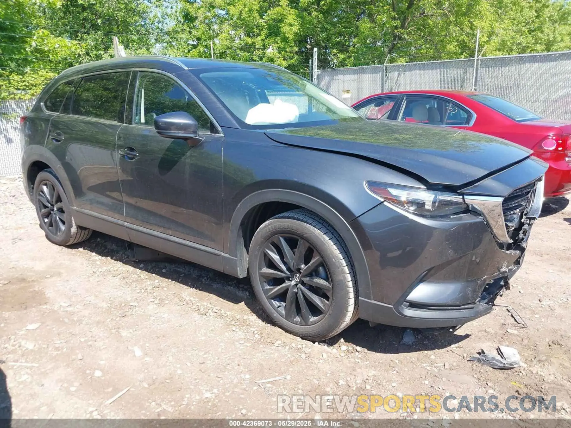 1 Photograph of a damaged car JM3TCBAY2N0611876 MAZDA CX-9 2022
