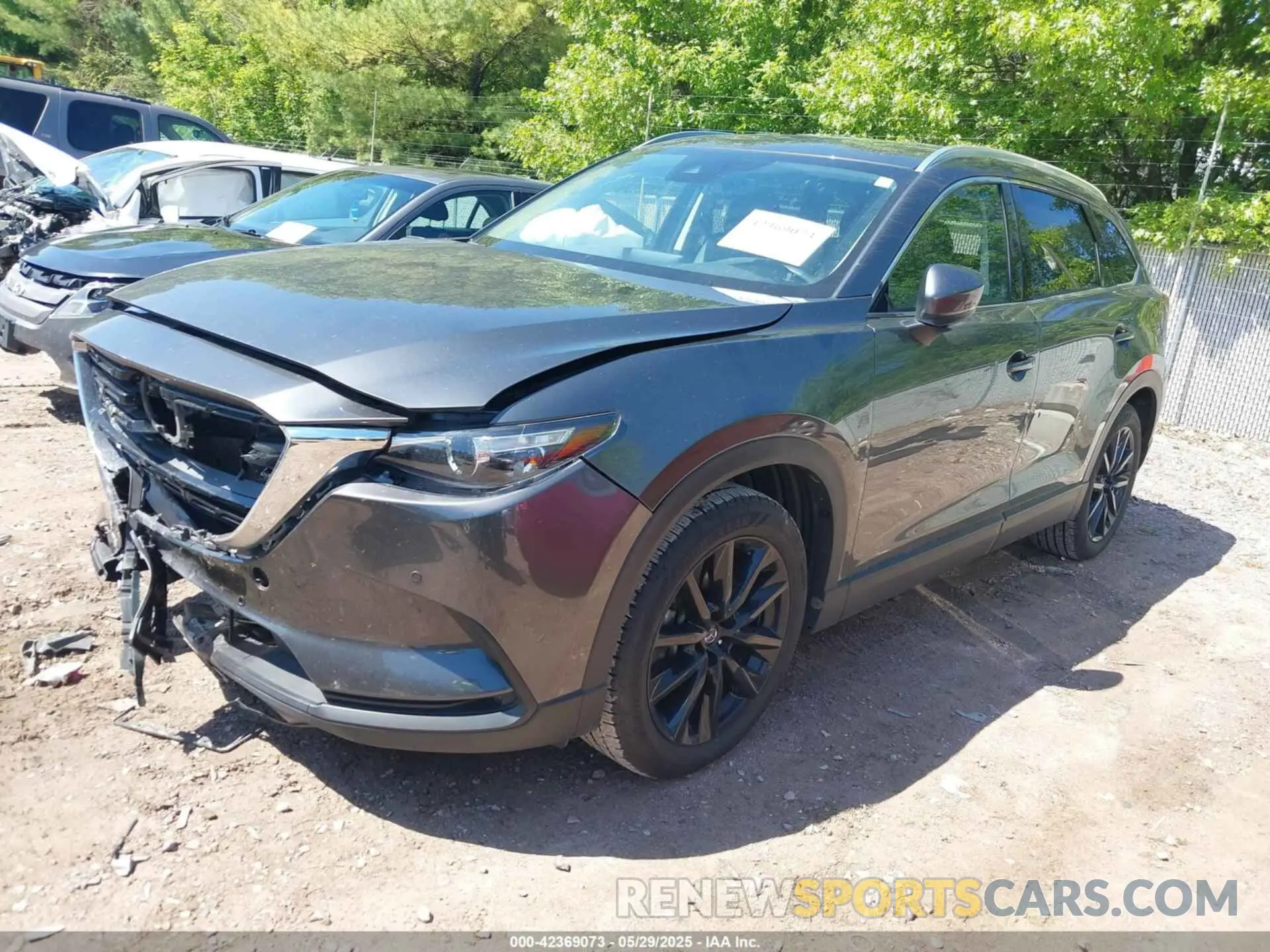 2 Photograph of a damaged car JM3TCBAY2N0611876 MAZDA CX-9 2022