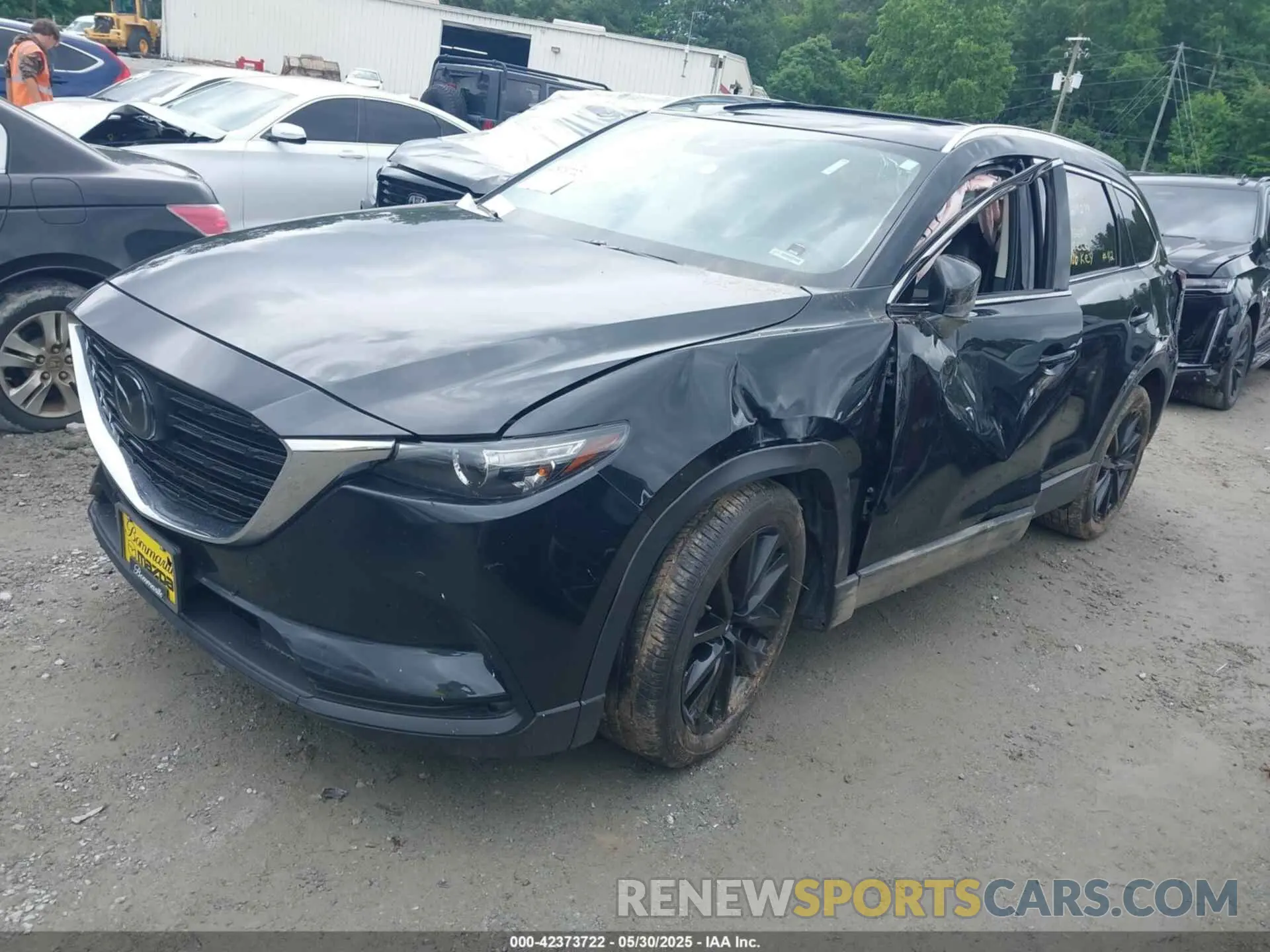2 Photograph of a damaged car JM3TCBAY2N0619279 MAZDA CX-9 2022