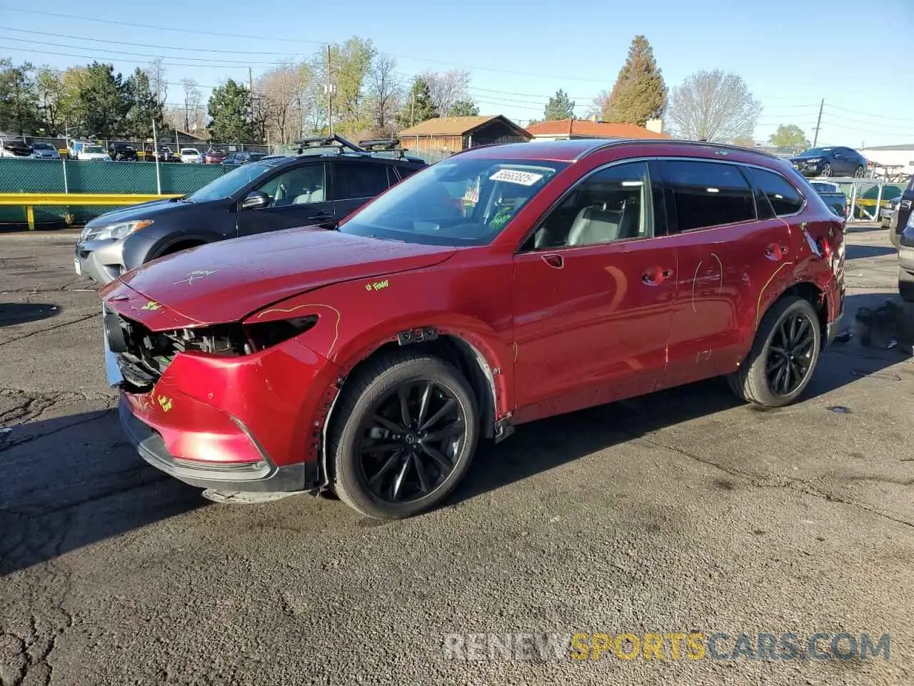 1 Photograph of a damaged car JM3TCBAY2N0628189 MAZDA CX-9 2022