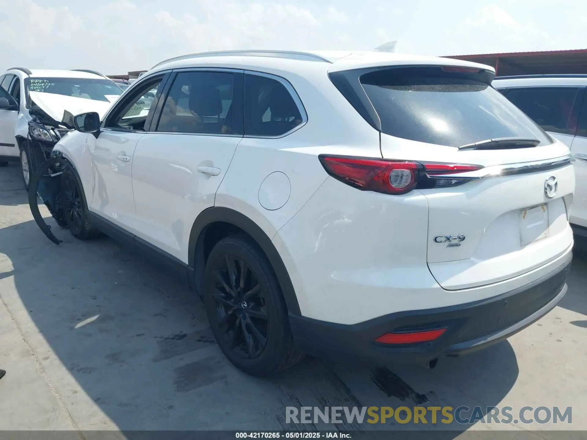 3 Photograph of a damaged car JM3TCBAY3N0626046 MAZDA CX-9 2022