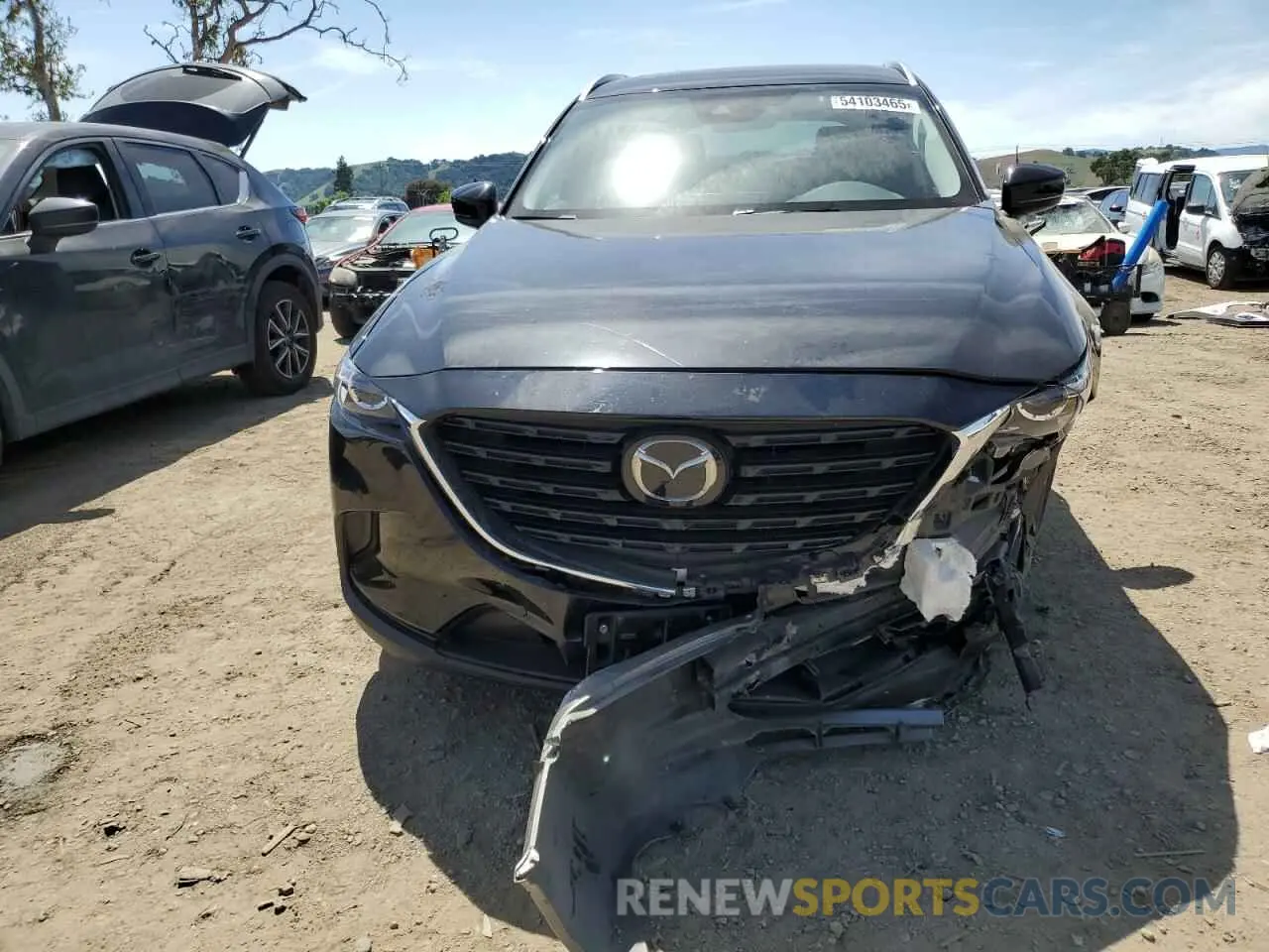 5 Photograph of a damaged car JM3TCBAY6N0613050 MAZDA CX-9 2022