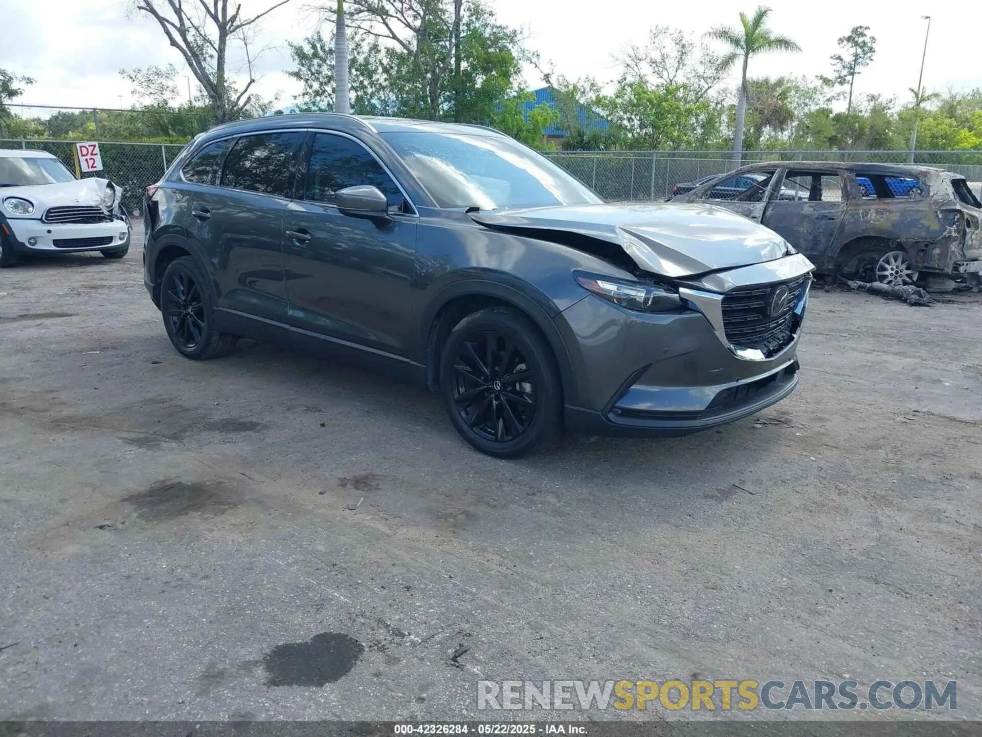 1 Photograph of a damaged car JM3TCBAY9N0624575 MAZDA CX-9 2022