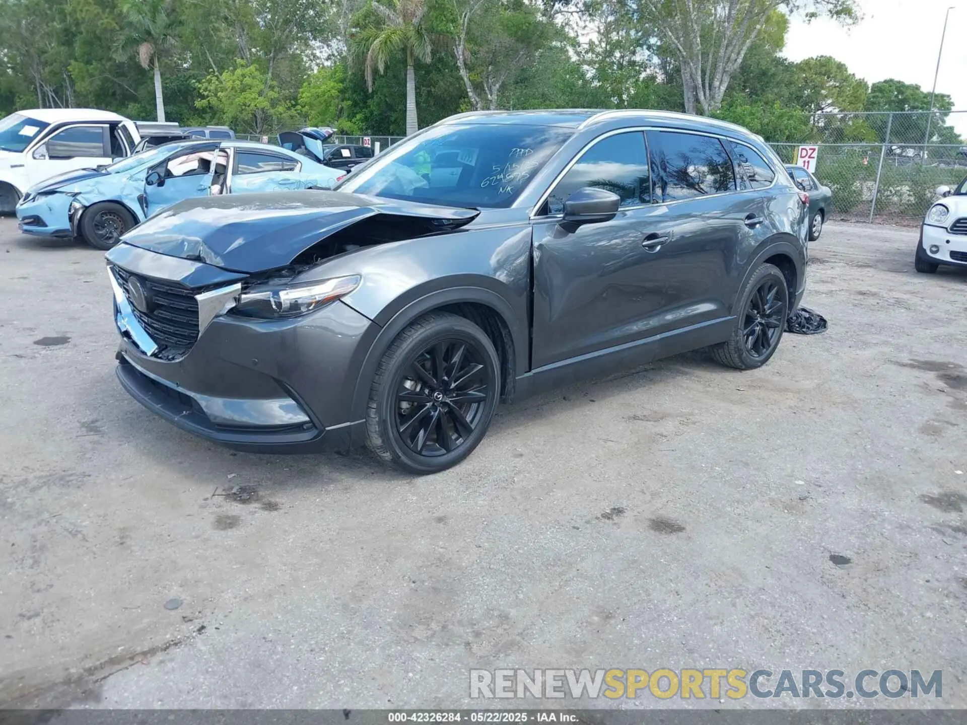 2 Photograph of a damaged car JM3TCBAY9N0624575 MAZDA CX-9 2022