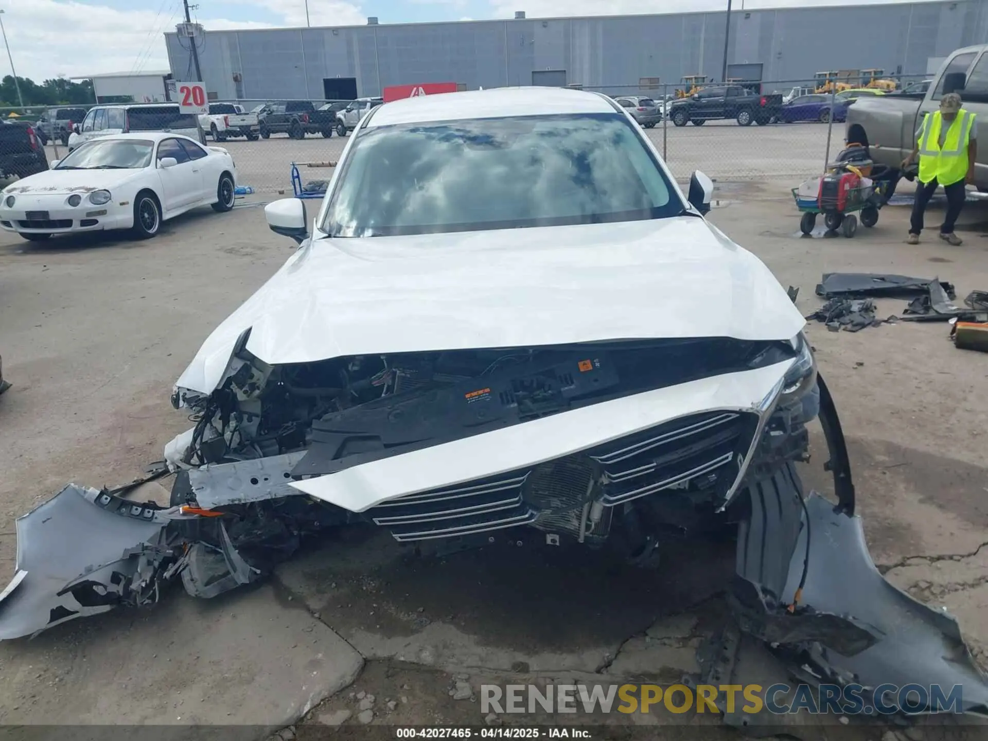 12 Photograph of a damaged car JM3TCBCY0N0608052 MAZDA CX-9 2022