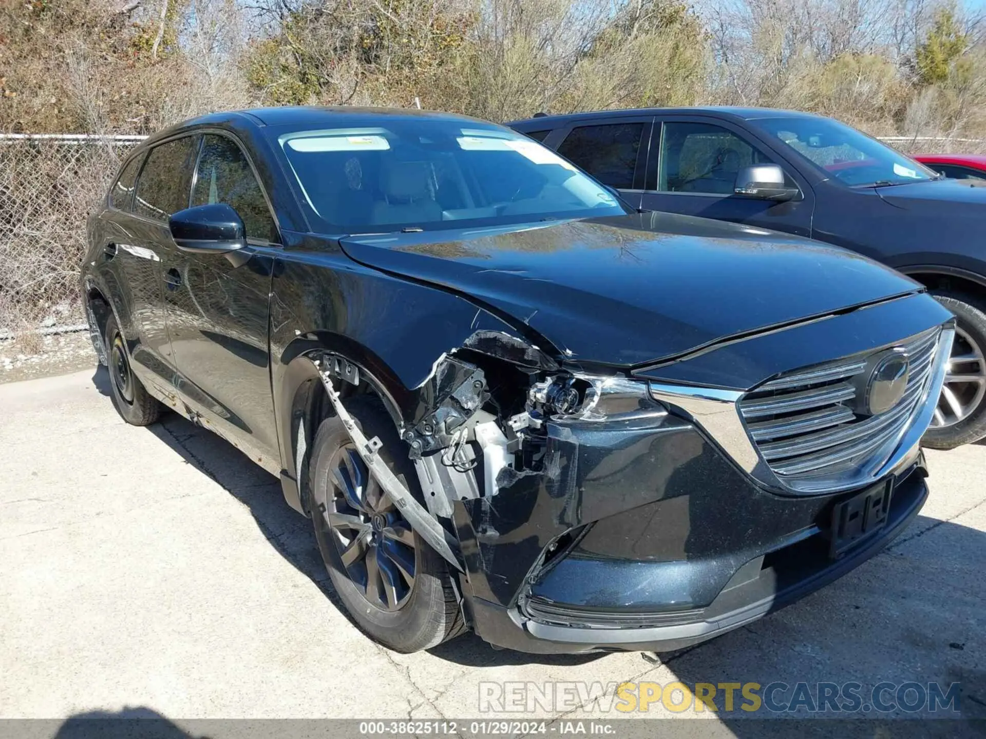 1 Photograph of a damaged car JM3TCBCY1N0601157 MAZDA CX-9 2022