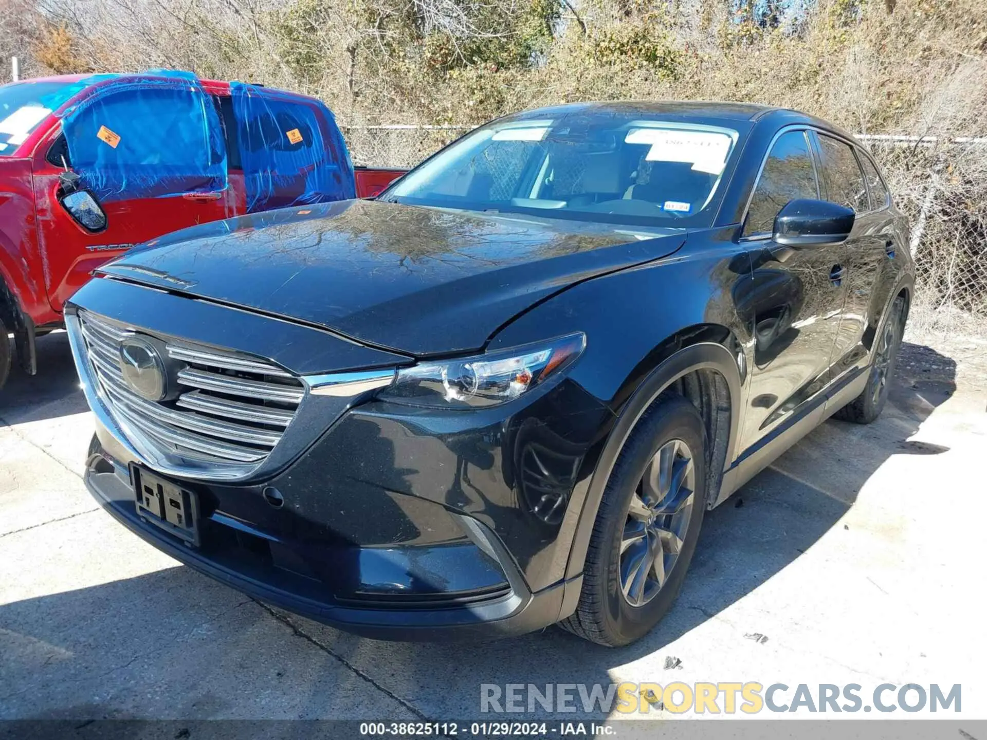 2 Photograph of a damaged car JM3TCBCY1N0601157 MAZDA CX-9 2022