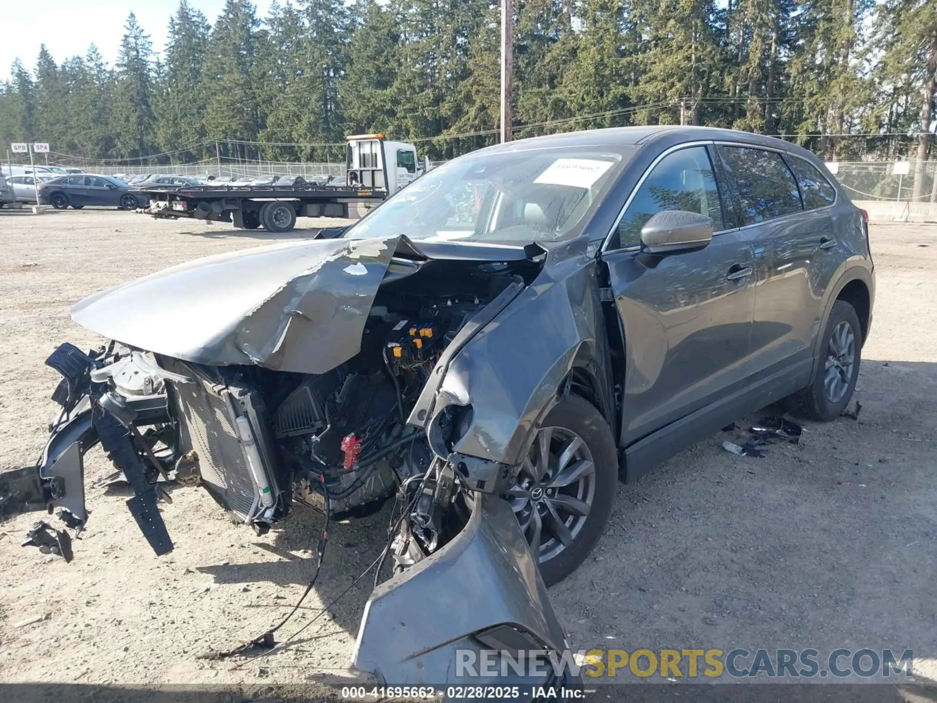 2 Photograph of a damaged car JM3TCBCY2N0600700 MAZDA CX-9 2022