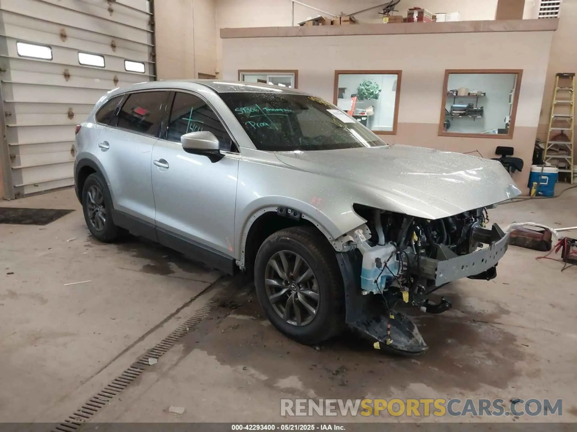1 Photograph of a damaged car JM3TCBCY4N0603145 MAZDA CX-9 2022