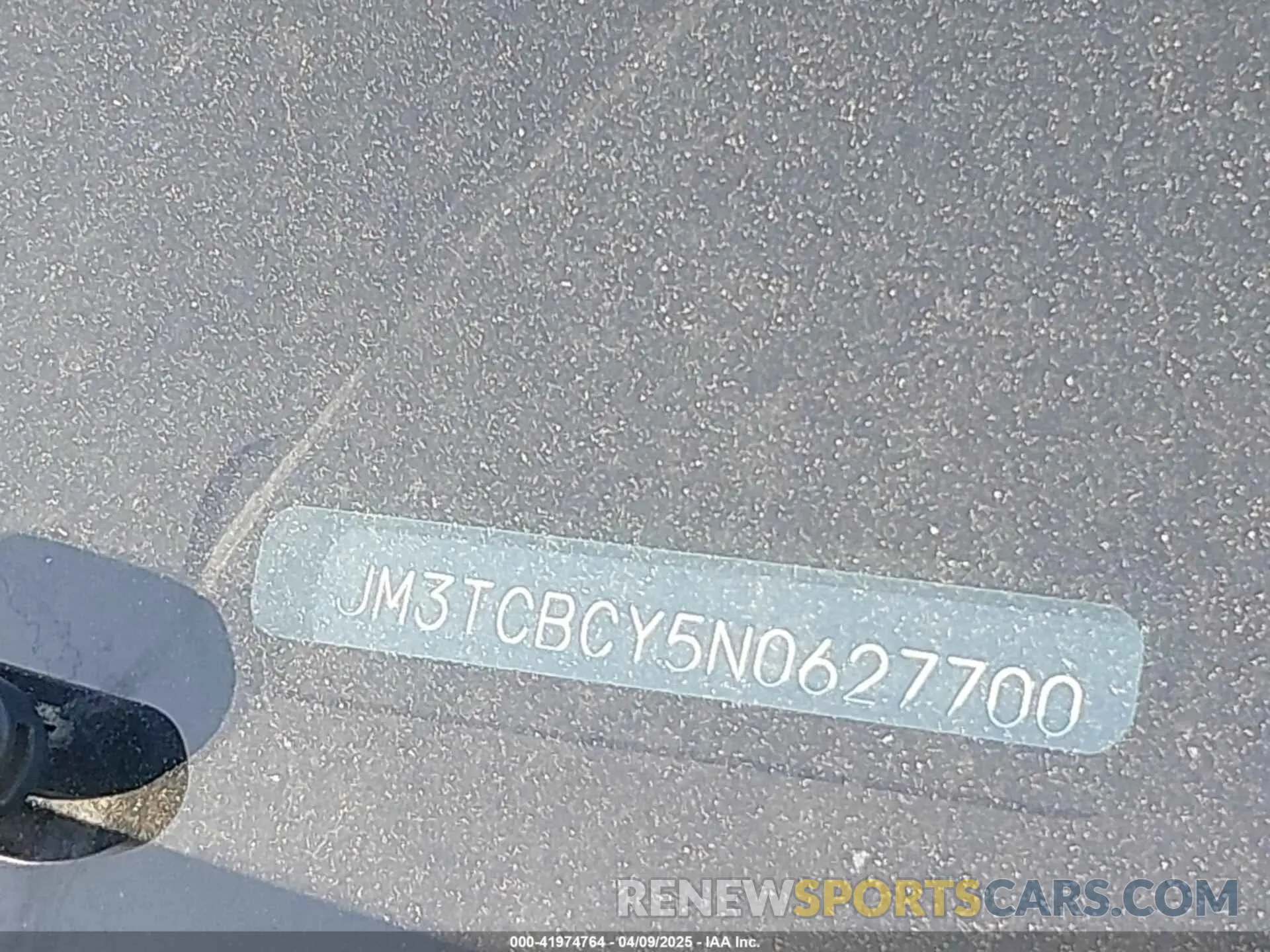 18 Photograph of a damaged car JM3TCBCY5N0627700 MAZDA CX-9 2022