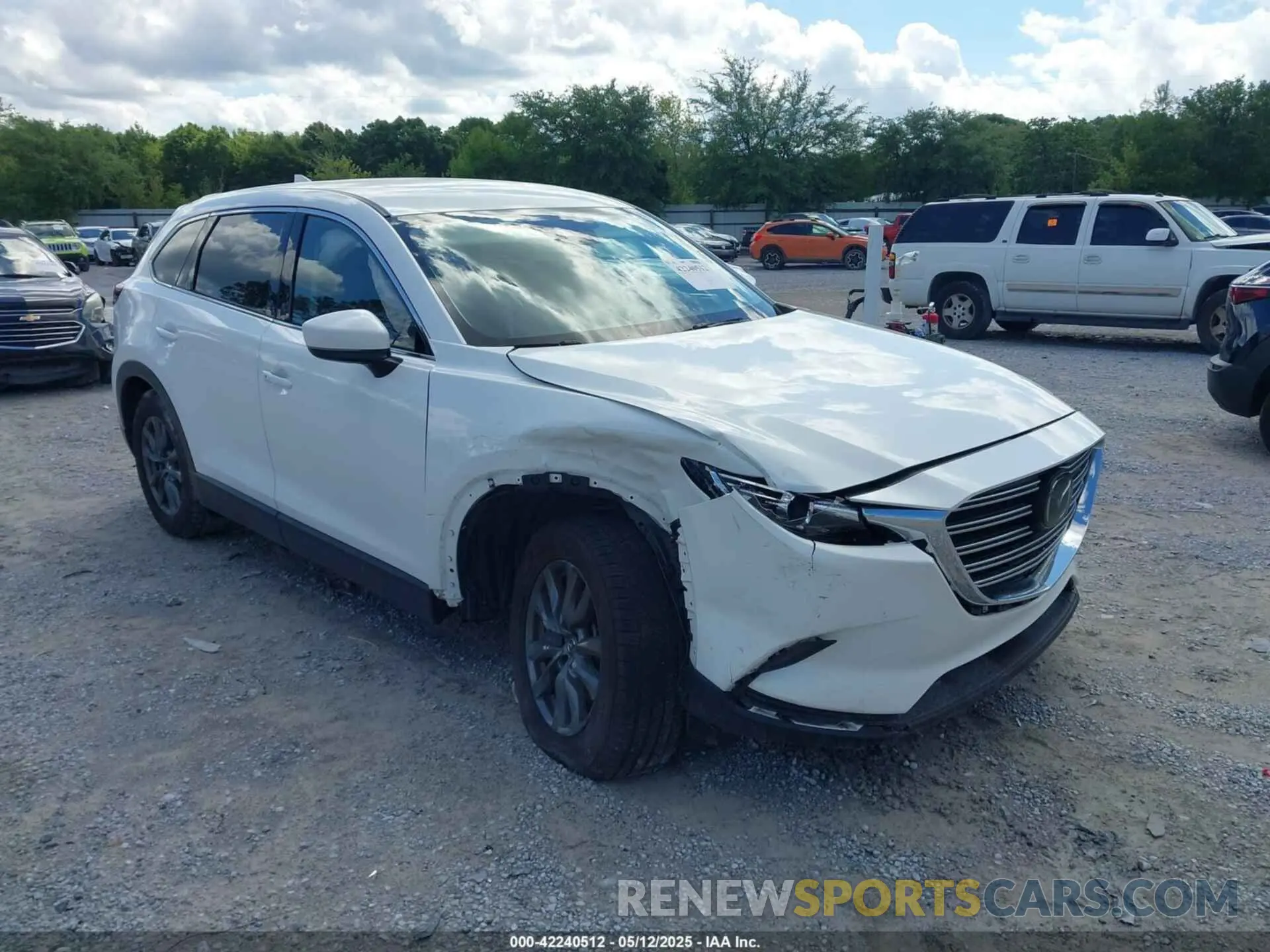 1 Photograph of a damaged car JM3TCBCY7N0600787 MAZDA CX-9 2022