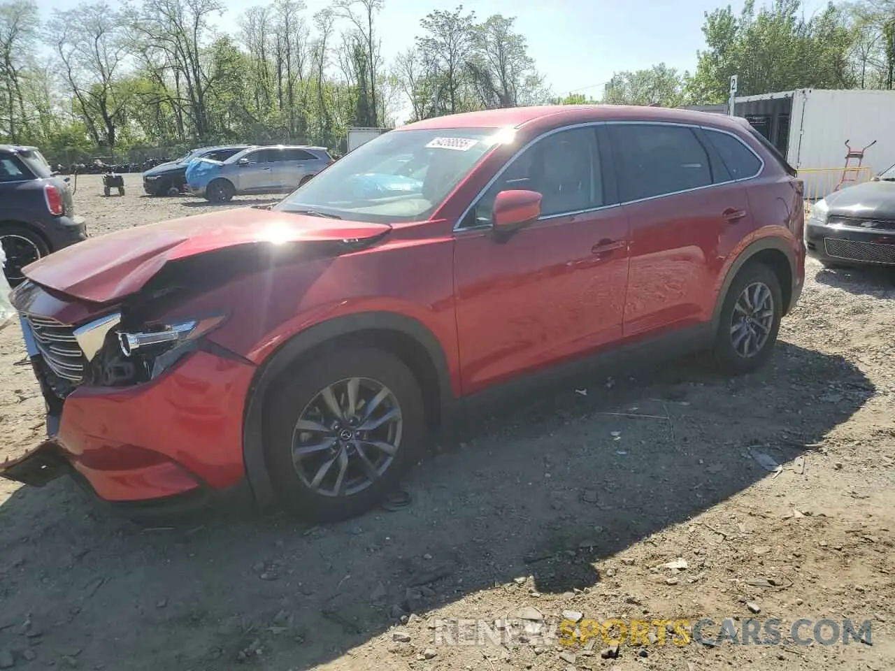 1 Photograph of a damaged car JM3TCBCY7N0604970 MAZDA CX-9 2022