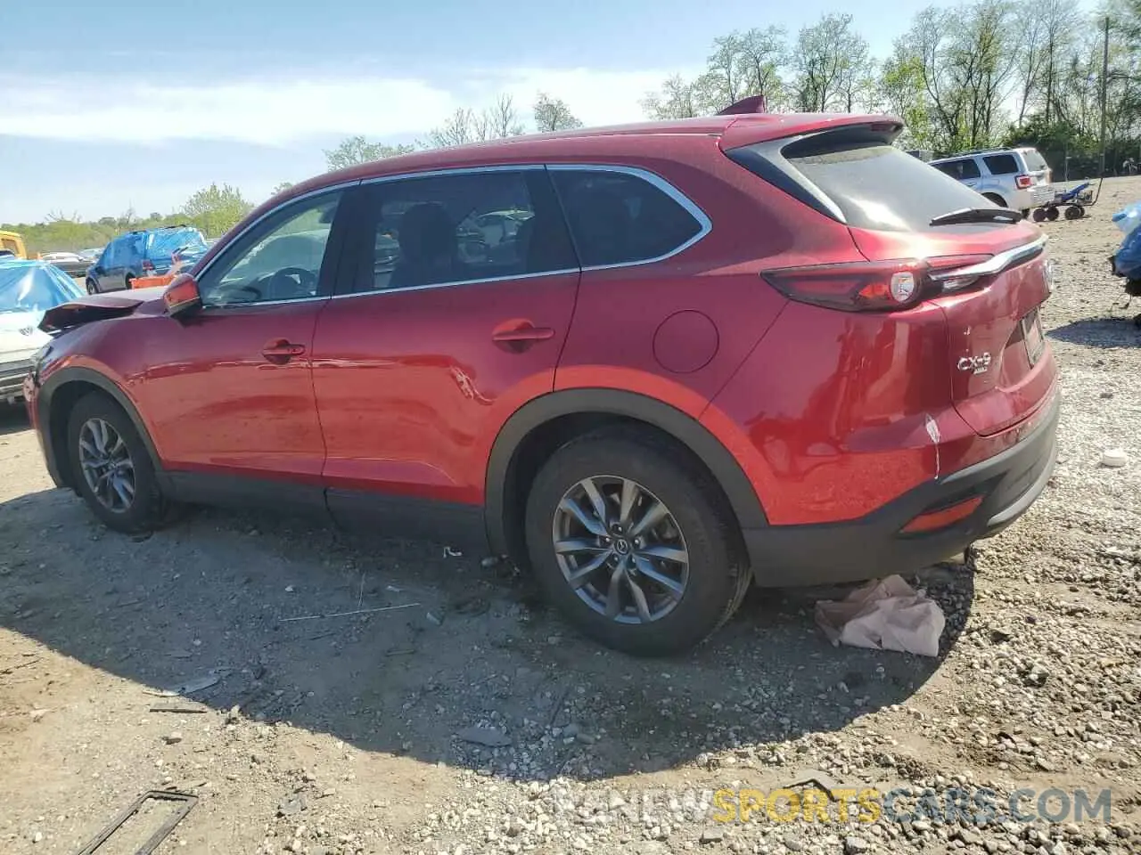 2 Photograph of a damaged car JM3TCBCY7N0604970 MAZDA CX-9 2022