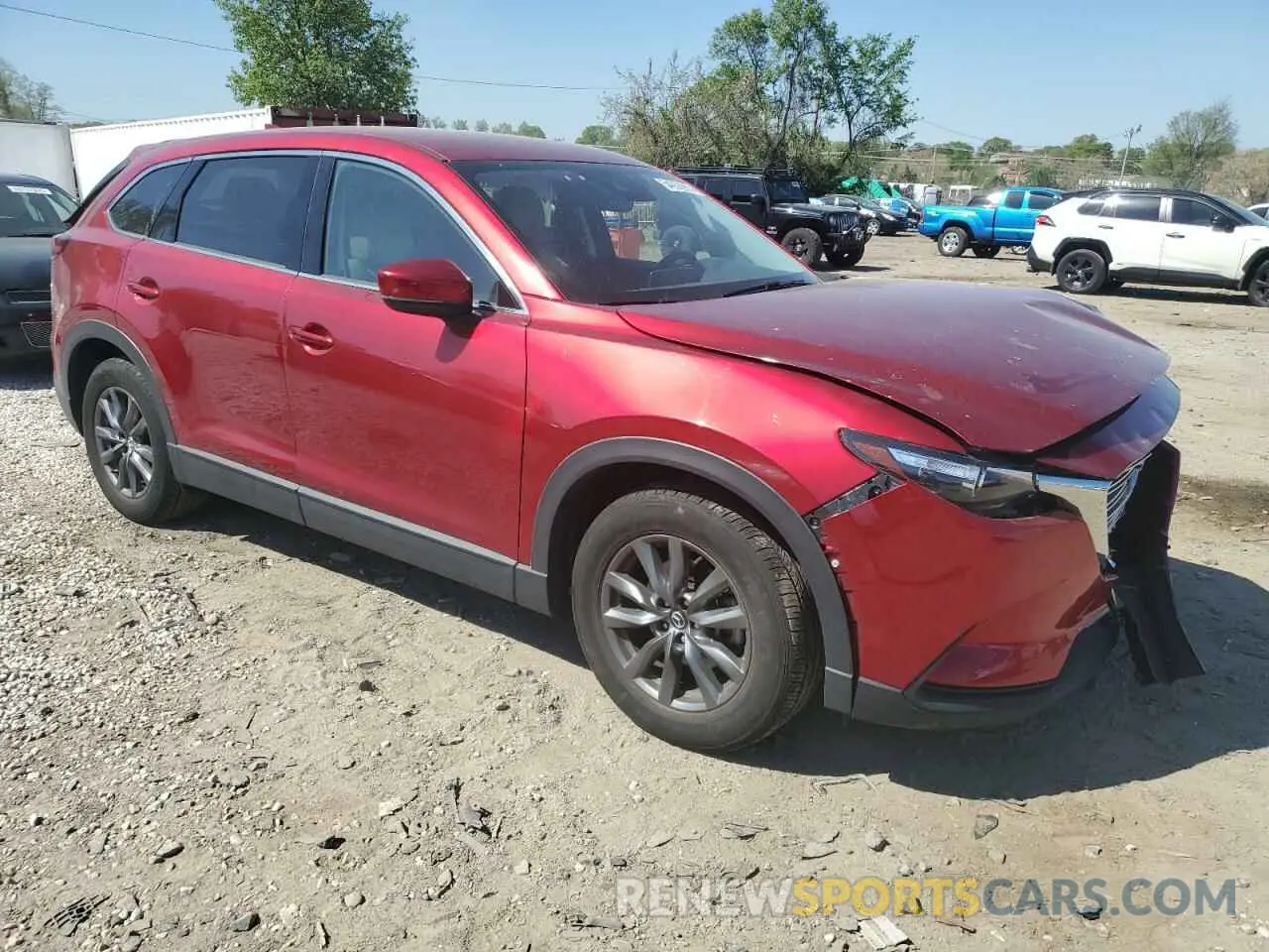 4 Photograph of a damaged car JM3TCBCY7N0604970 MAZDA CX-9 2022