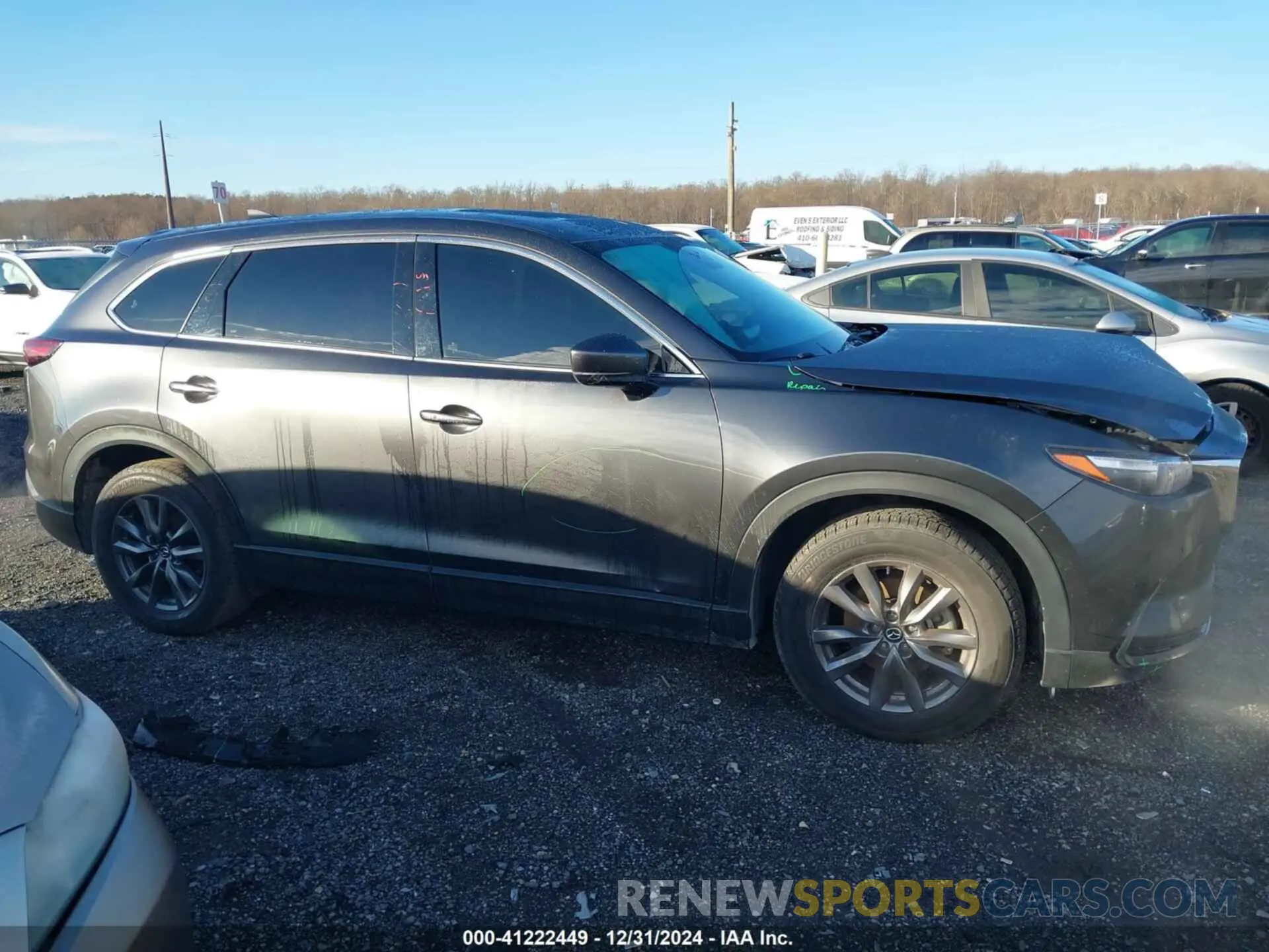 14 Photograph of a damaged car JM3TCBCYXN0605336 MAZDA CX-9 2022