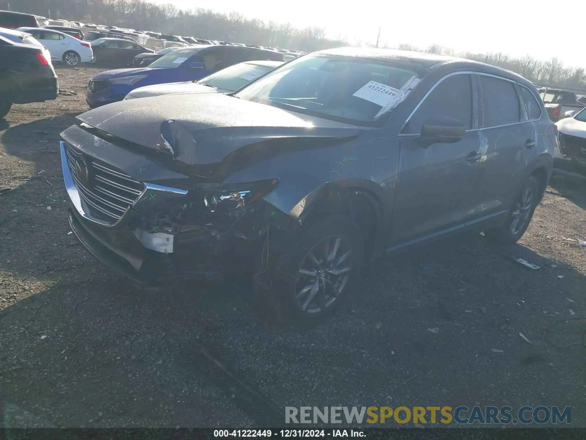 2 Photograph of a damaged car JM3TCBCYXN0605336 MAZDA CX-9 2022