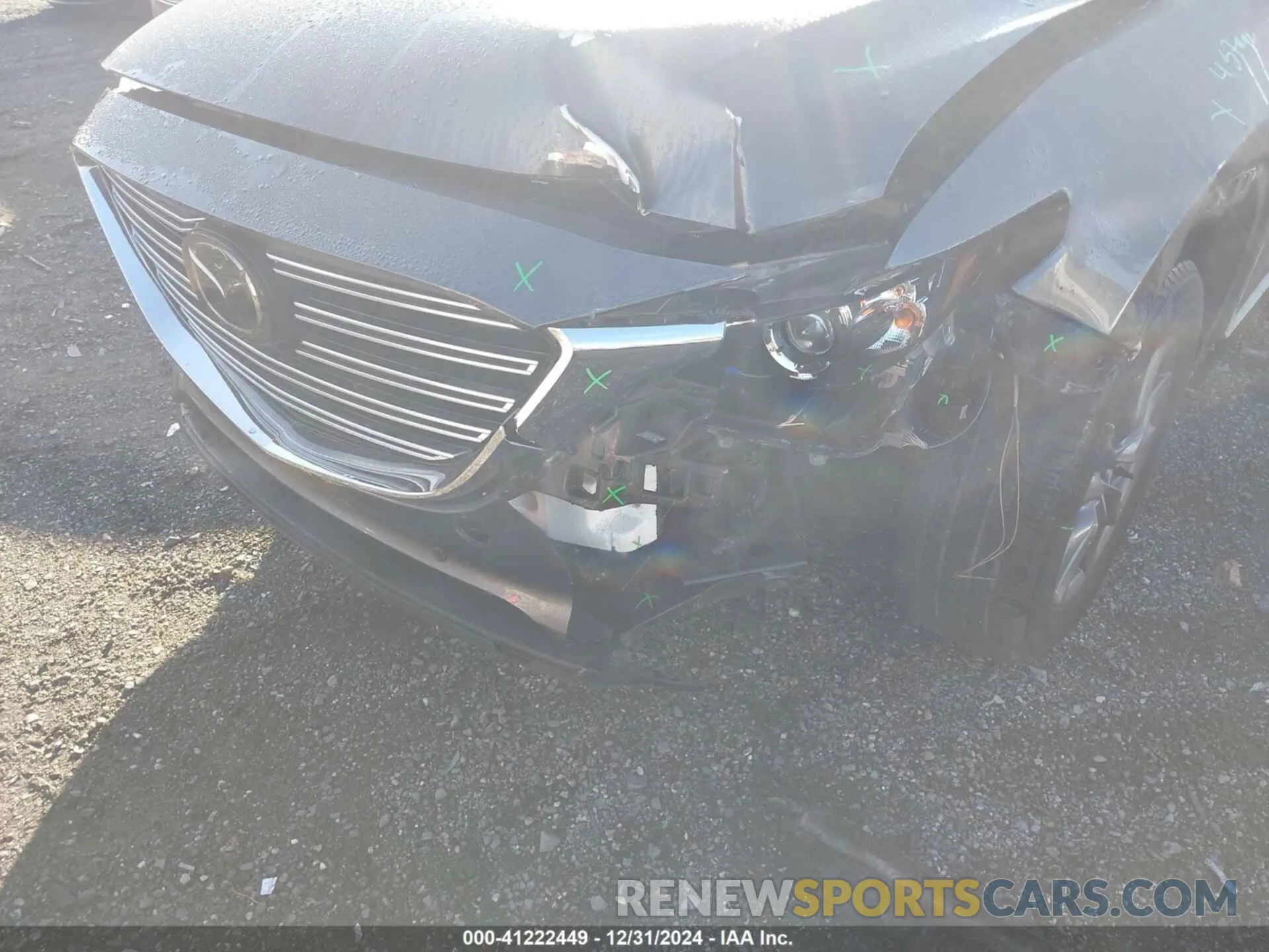 6 Photograph of a damaged car JM3TCBCYXN0605336 MAZDA CX-9 2022
