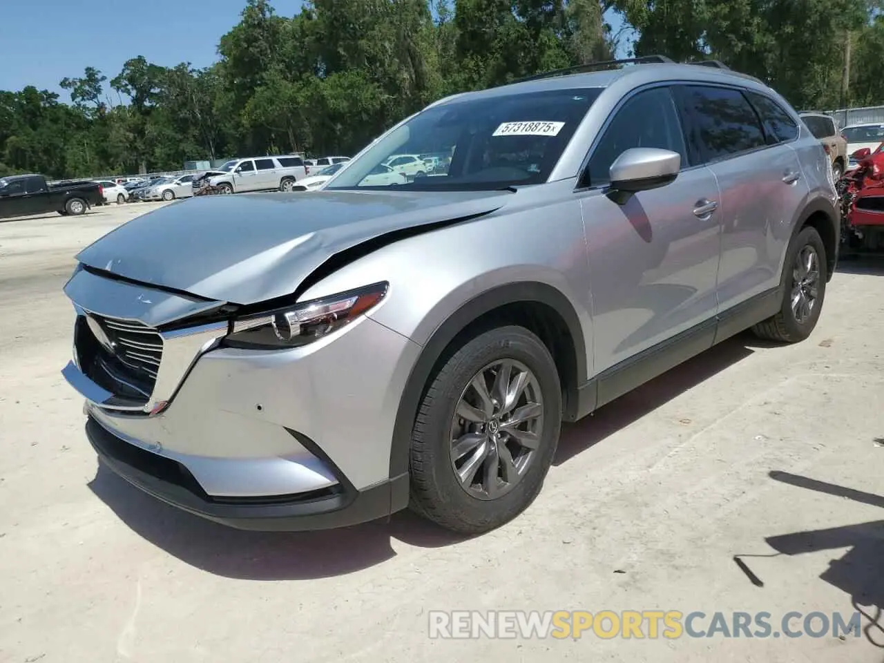 1 Photograph of a damaged car JM3TCBCYXN0621584 MAZDA CX-9 2022