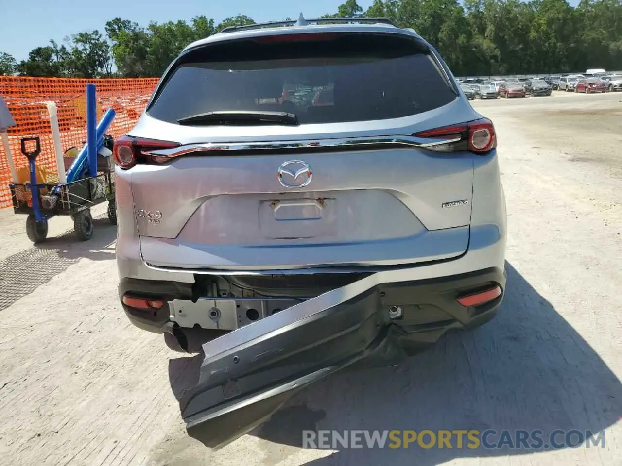 6 Photograph of a damaged car JM3TCBCYXN0621584 MAZDA CX-9 2022