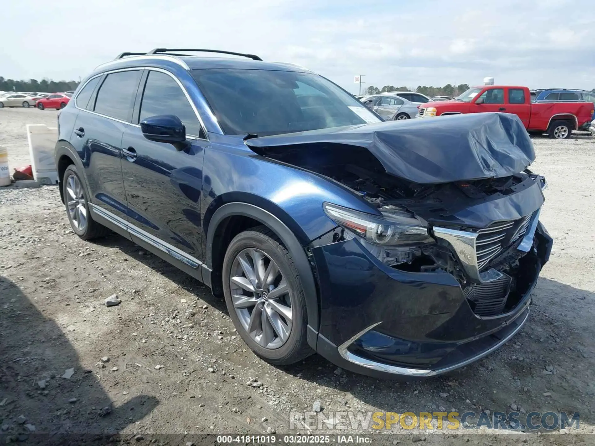 1 Photograph of a damaged car JM3TCBDY0N0625223 MAZDA CX-9 2022