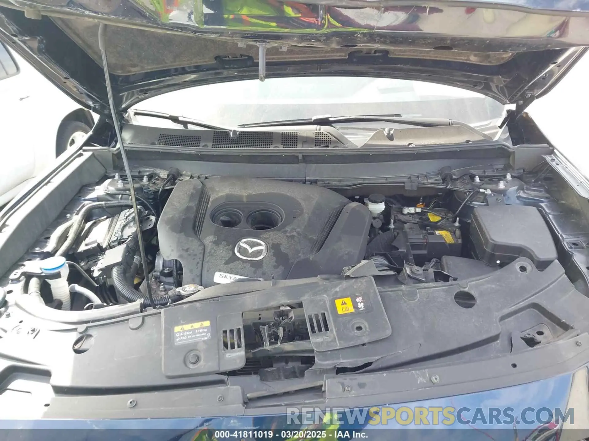 10 Photograph of a damaged car JM3TCBDY0N0625223 MAZDA CX-9 2022
