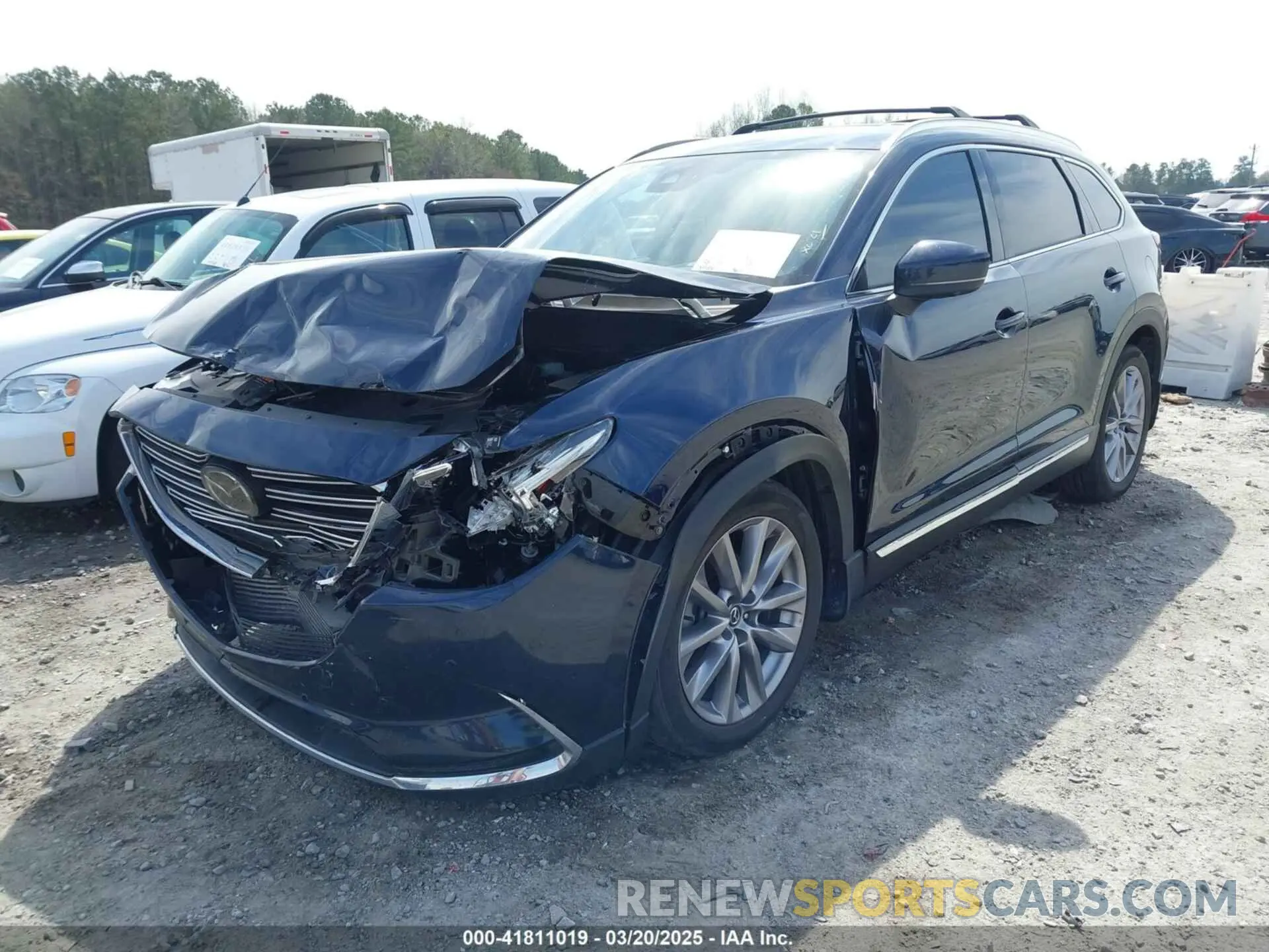 2 Photograph of a damaged car JM3TCBDY0N0625223 MAZDA CX-9 2022