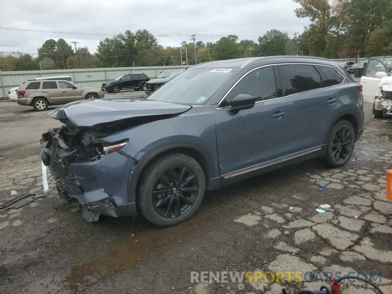 1 Photograph of a damaged car JM3TCBDY1N0611265 MAZDA CX-9 2022