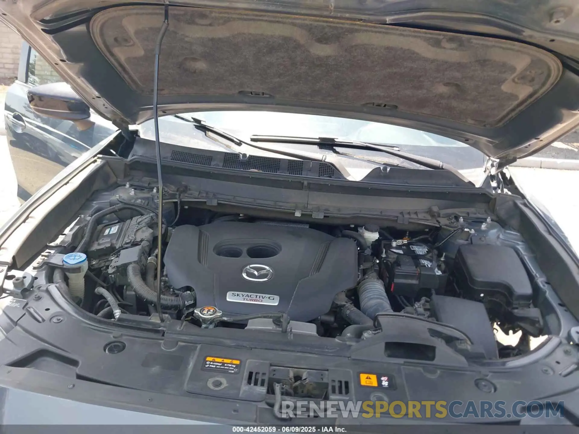 10 Photograph of a damaged car JM3TCBDY1N0611766 MAZDA CX-9 2022