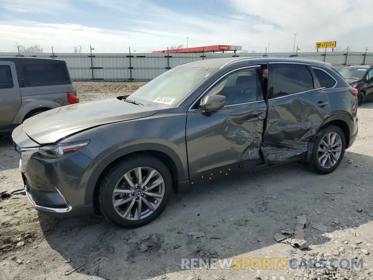 1 Photograph of a damaged car JM3TCBDY2N0616152 MAZDA CX-9 2022