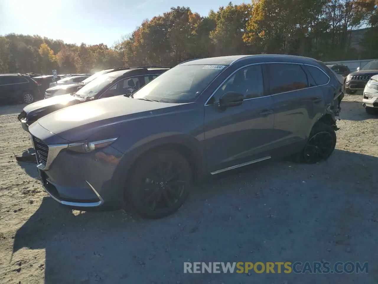 1 Photograph of a damaged car JM3TCBDY4N0616654 MAZDA CX-9 2022