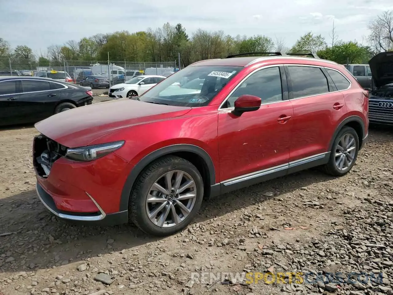 1 Photograph of a damaged car JM3TCBDY5N0619692 MAZDA CX-9 2022