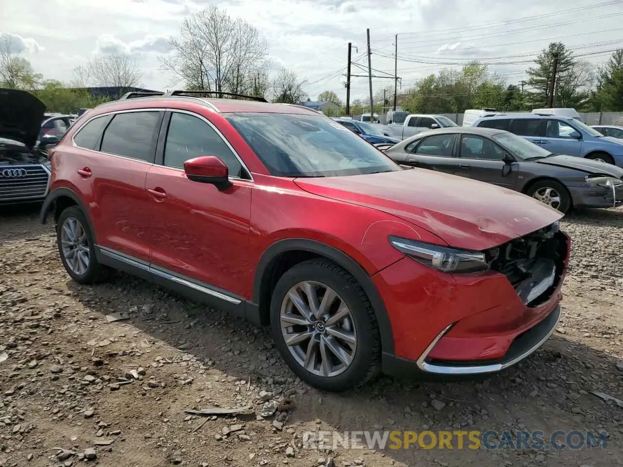 4 Photograph of a damaged car JM3TCBDY5N0619692 MAZDA CX-9 2022