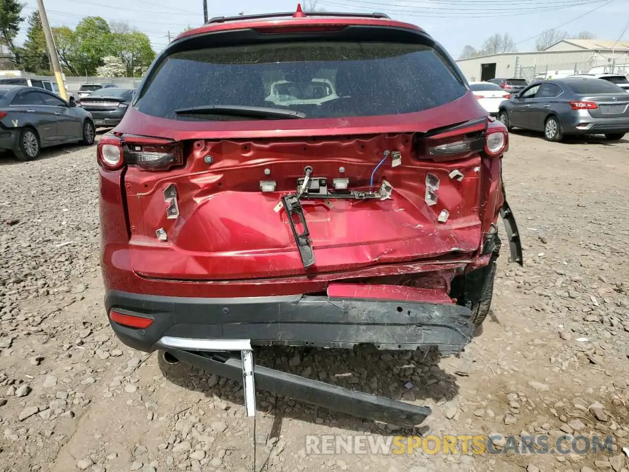 6 Photograph of a damaged car JM3TCBDY5N0619692 MAZDA CX-9 2022