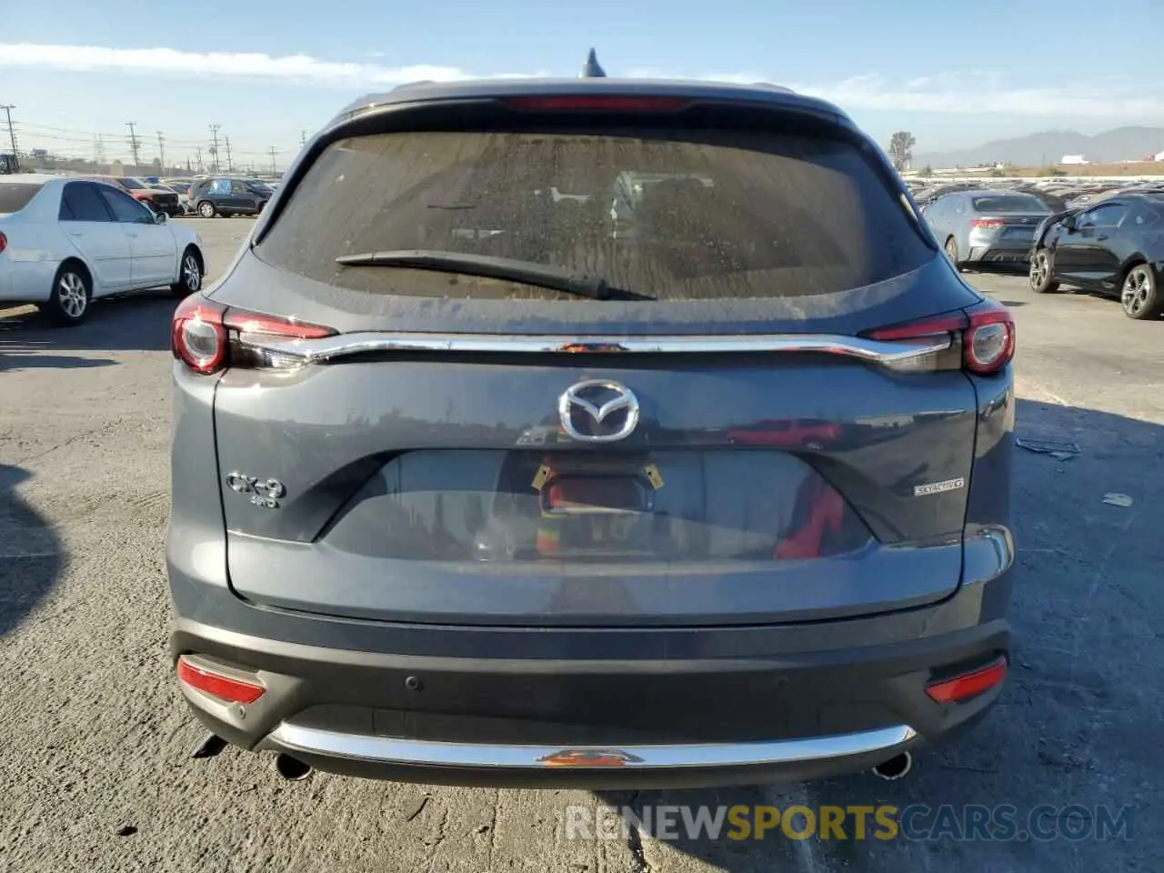 6 Photograph of a damaged car JM3TCBDY5N0625931 MAZDA CX-9 2022