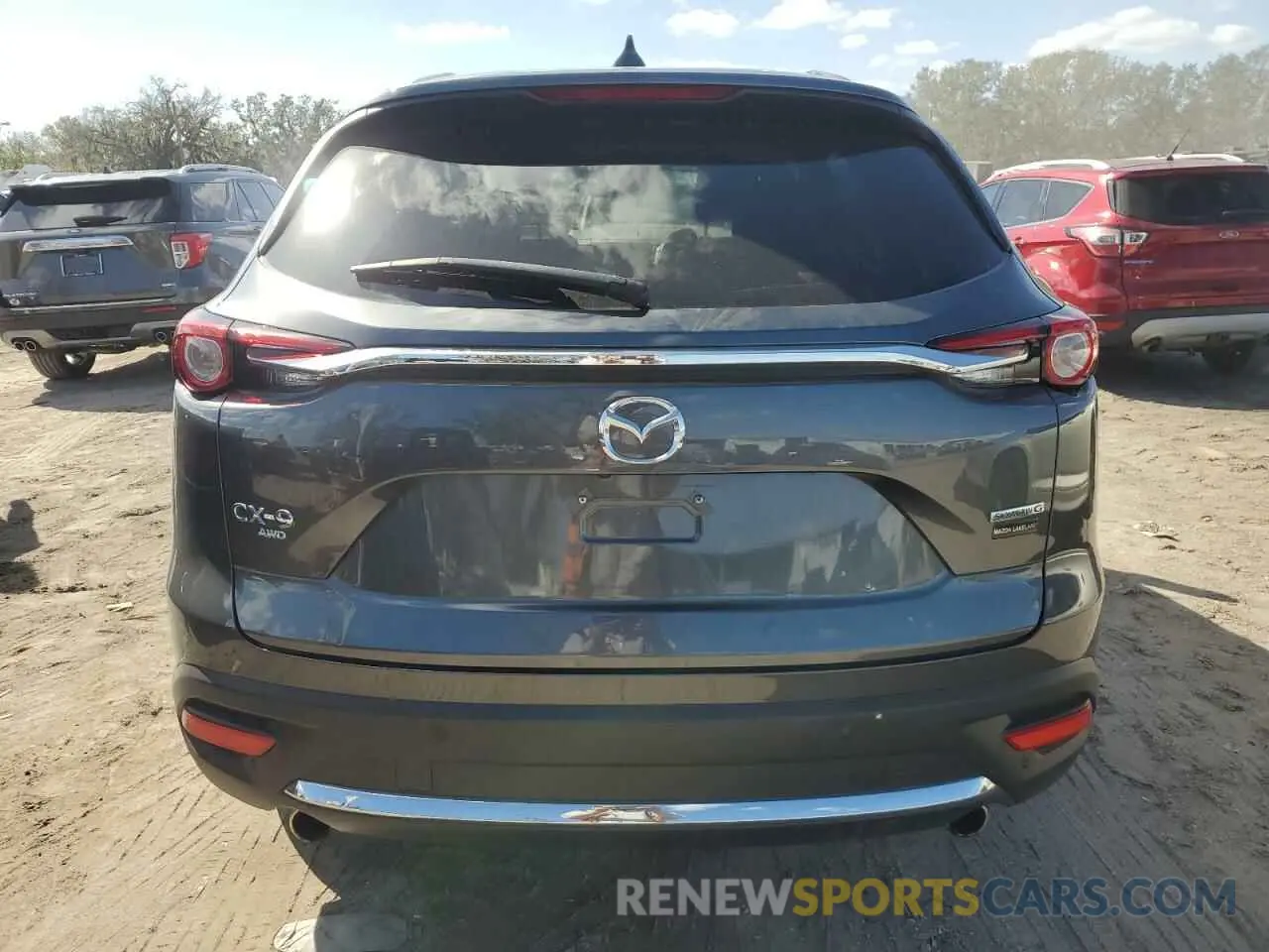 6 Photograph of a damaged car JM3TCBDY8N0613577 MAZDA CX-9 2022