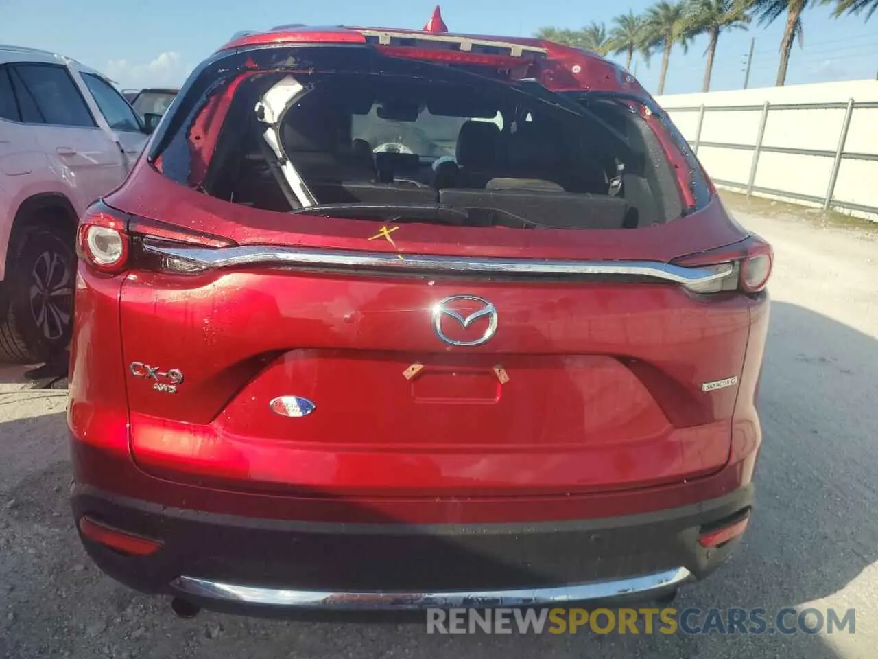 6 Photograph of a damaged car JM3TCBDY9N0627309 MAZDA CX-9 2022