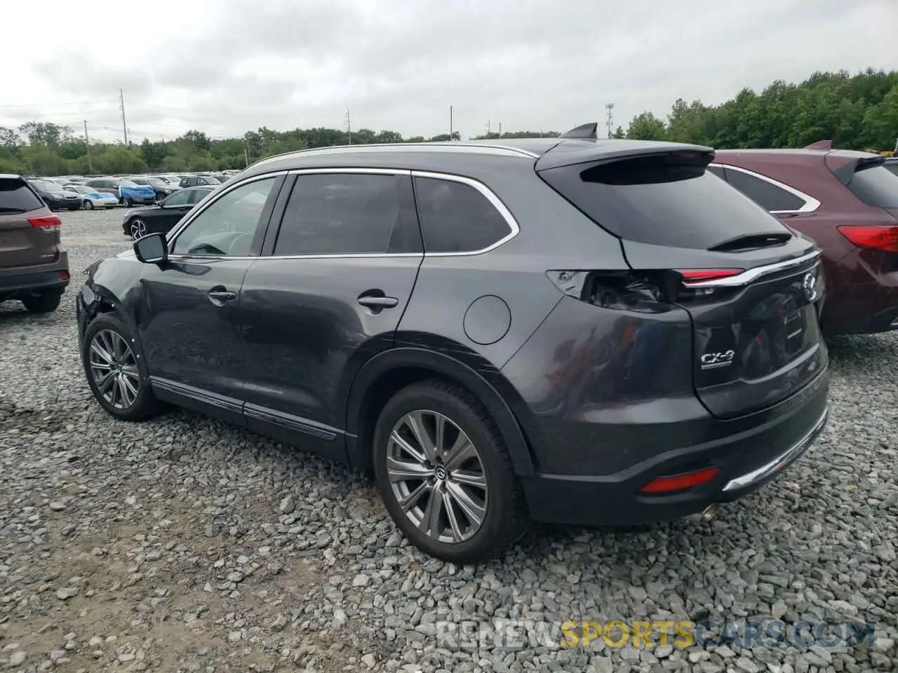 2 Photograph of a damaged car JM3TCBEY0N0618478 MAZDA CX-9 2022