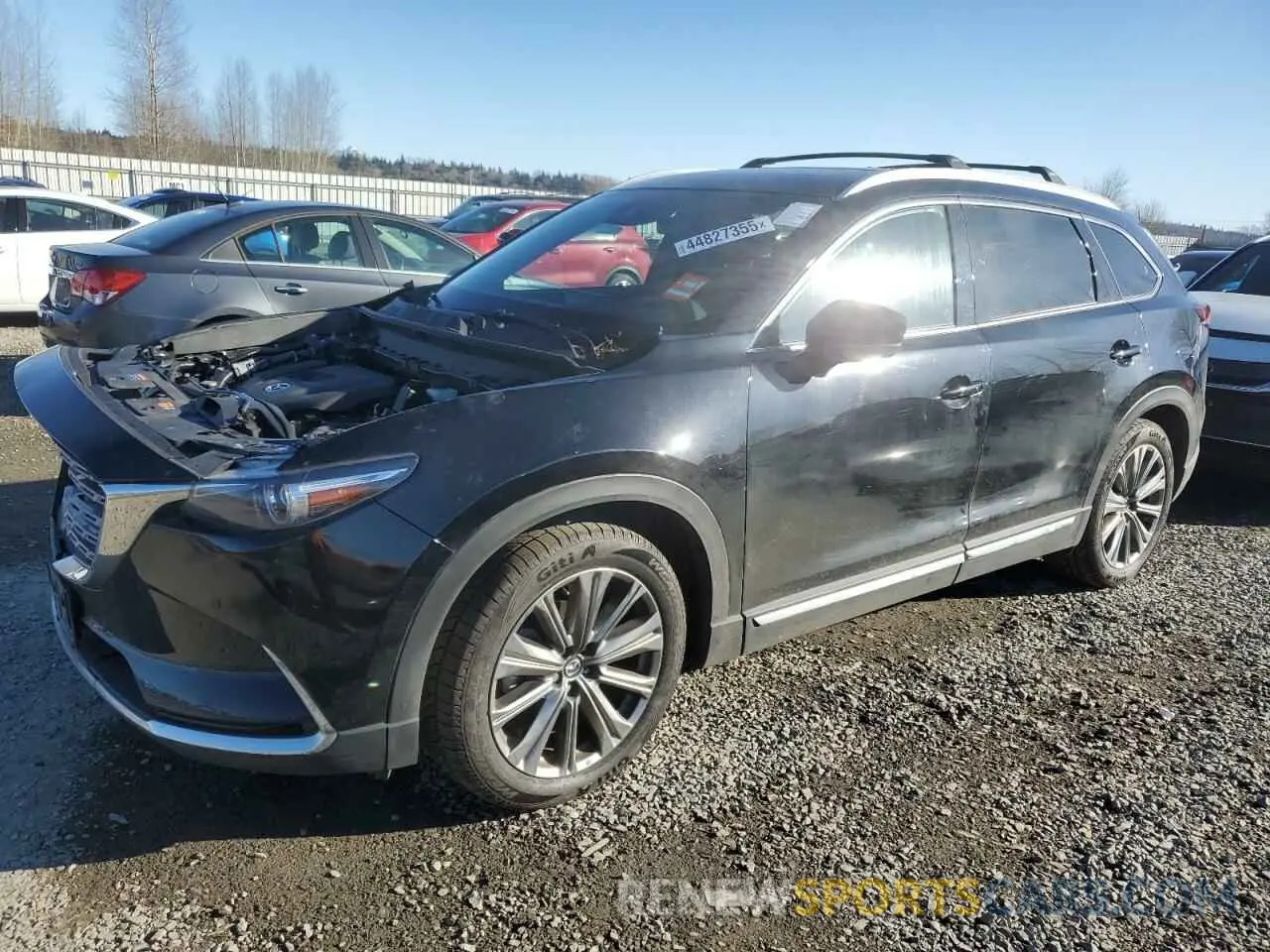 1 Photograph of a damaged car JM3TCBEY5N0619688 MAZDA CX-9 2022
