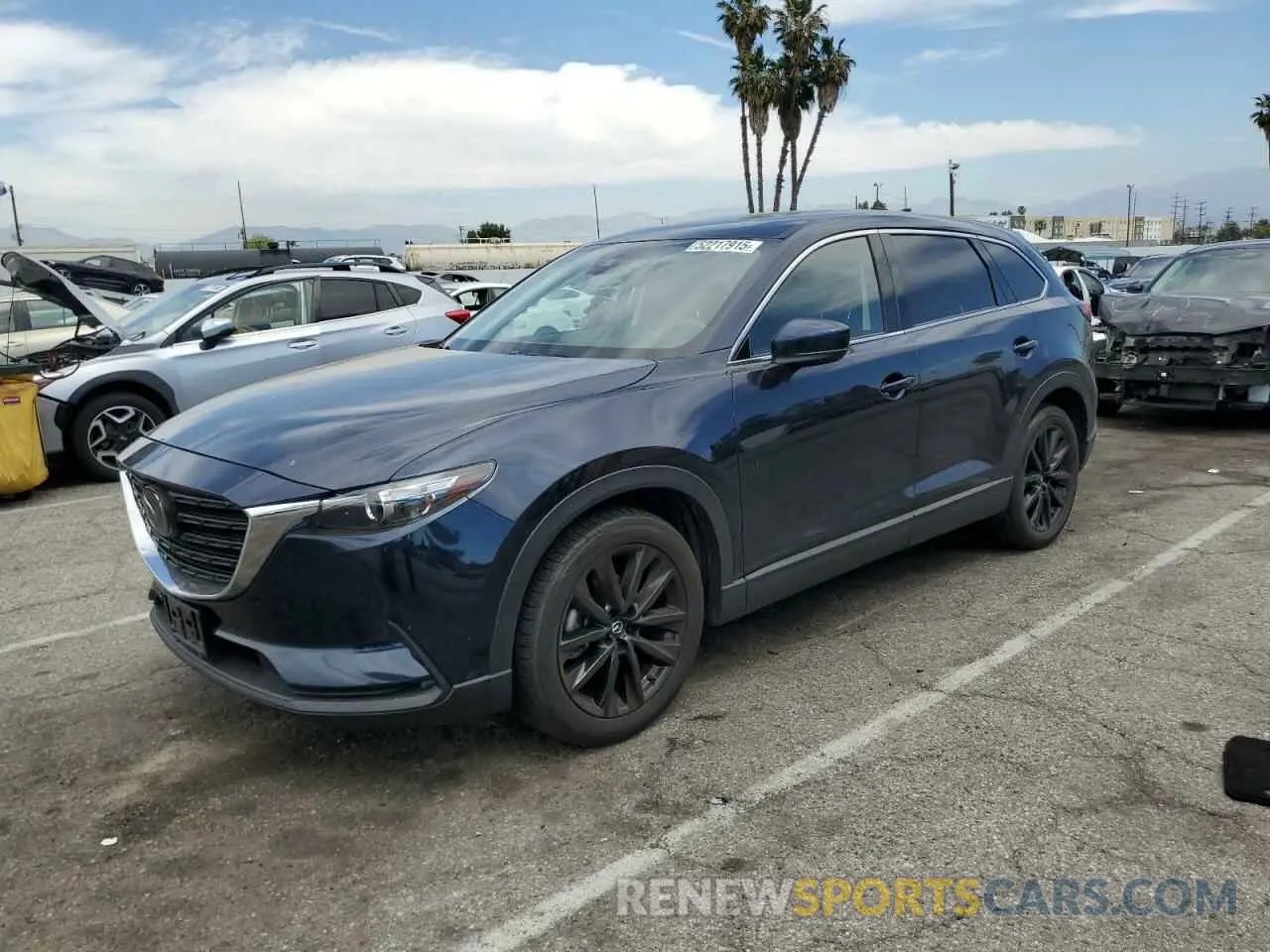 1 Photograph of a damaged car JM3TCBAY1P0649490 MAZDA CX-9 2023
