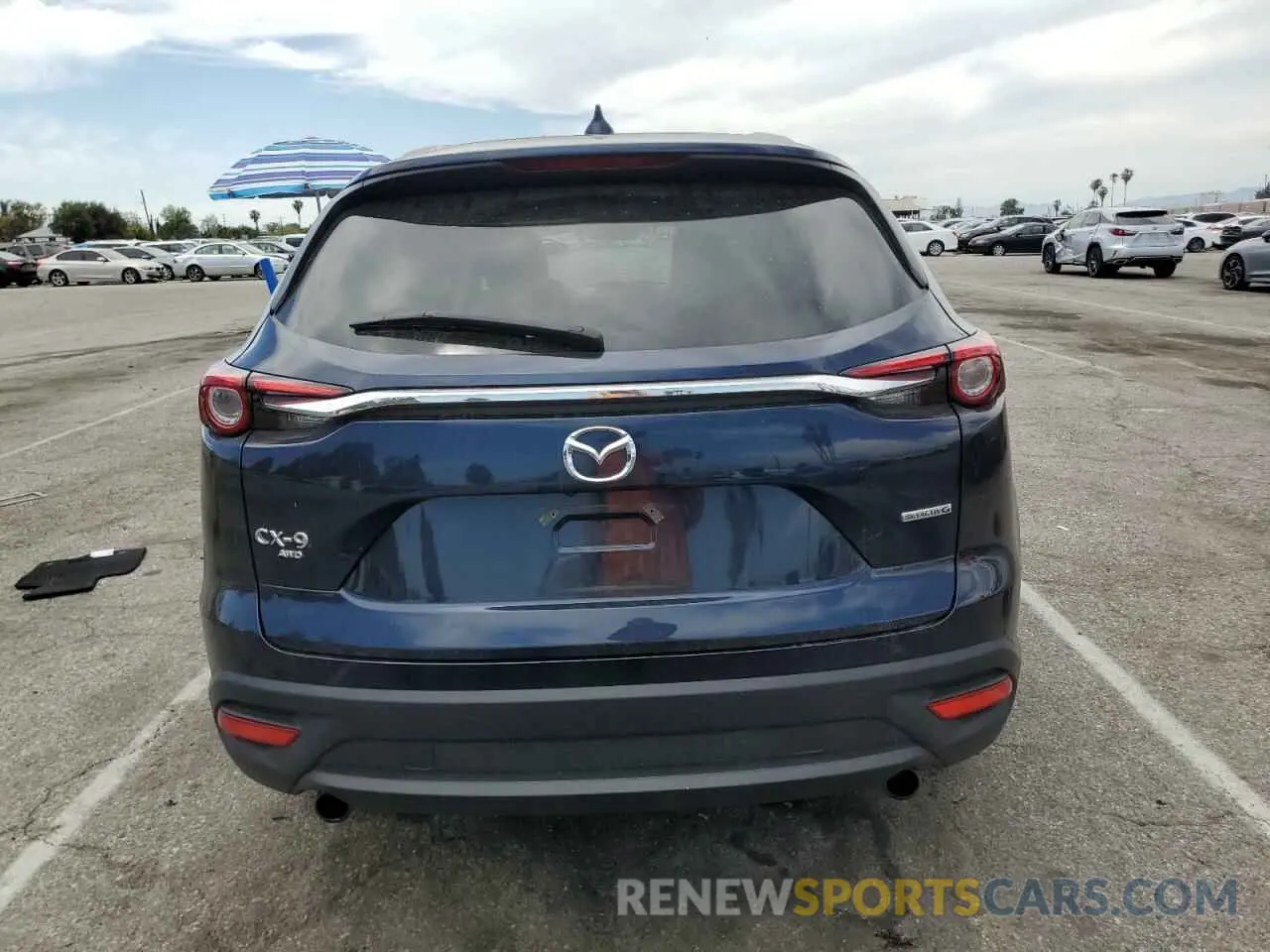 6 Photograph of a damaged car JM3TCBAY1P0649490 MAZDA CX-9 2023