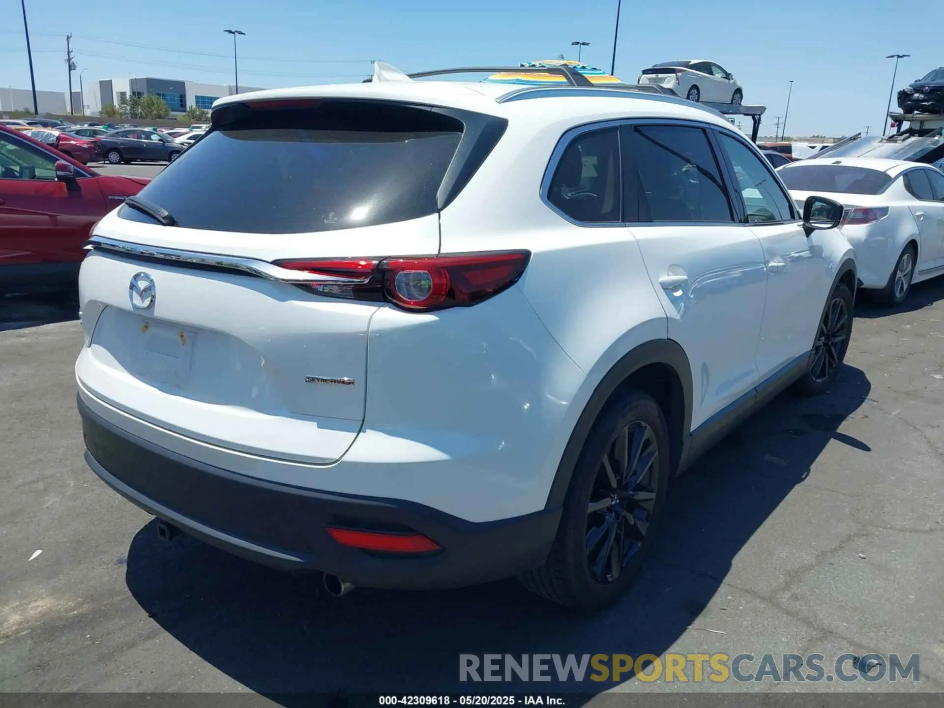 4 Photograph of a damaged car JM3TCBAY7P0636047 MAZDA CX-9 2023